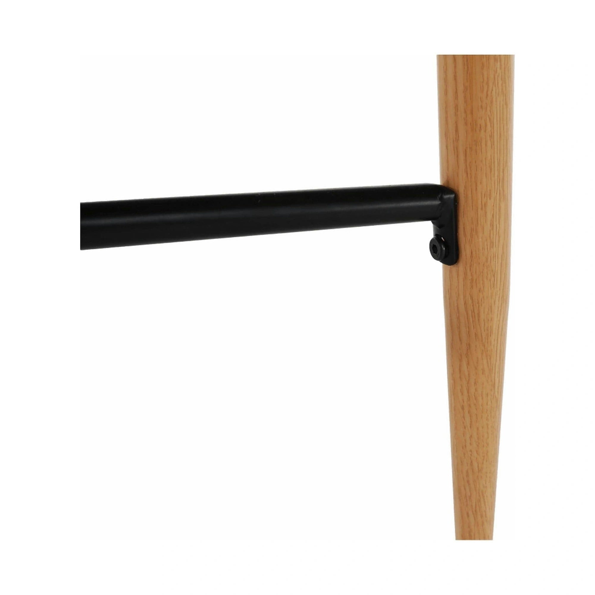 Masa bar IMAM, negru/stejar, 60x102 cm