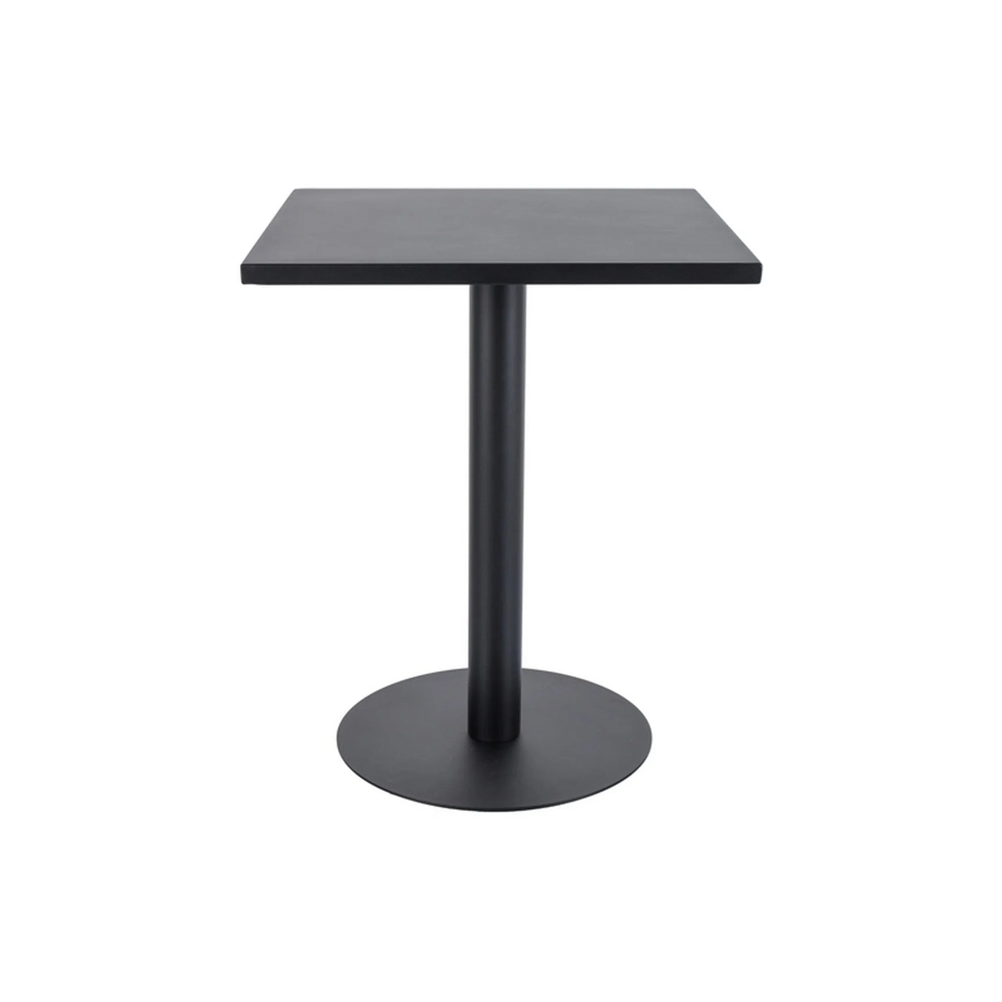 Masa bar PUB K, negru, metal, 60x60x73 cm