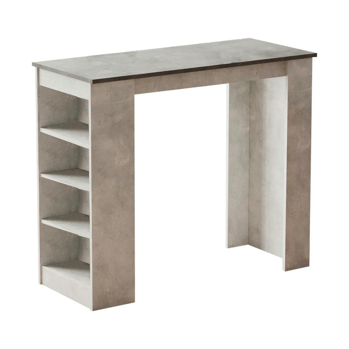 Masa bar ST1 - GT, gri, PAL melaminat, 120x52x102 cm