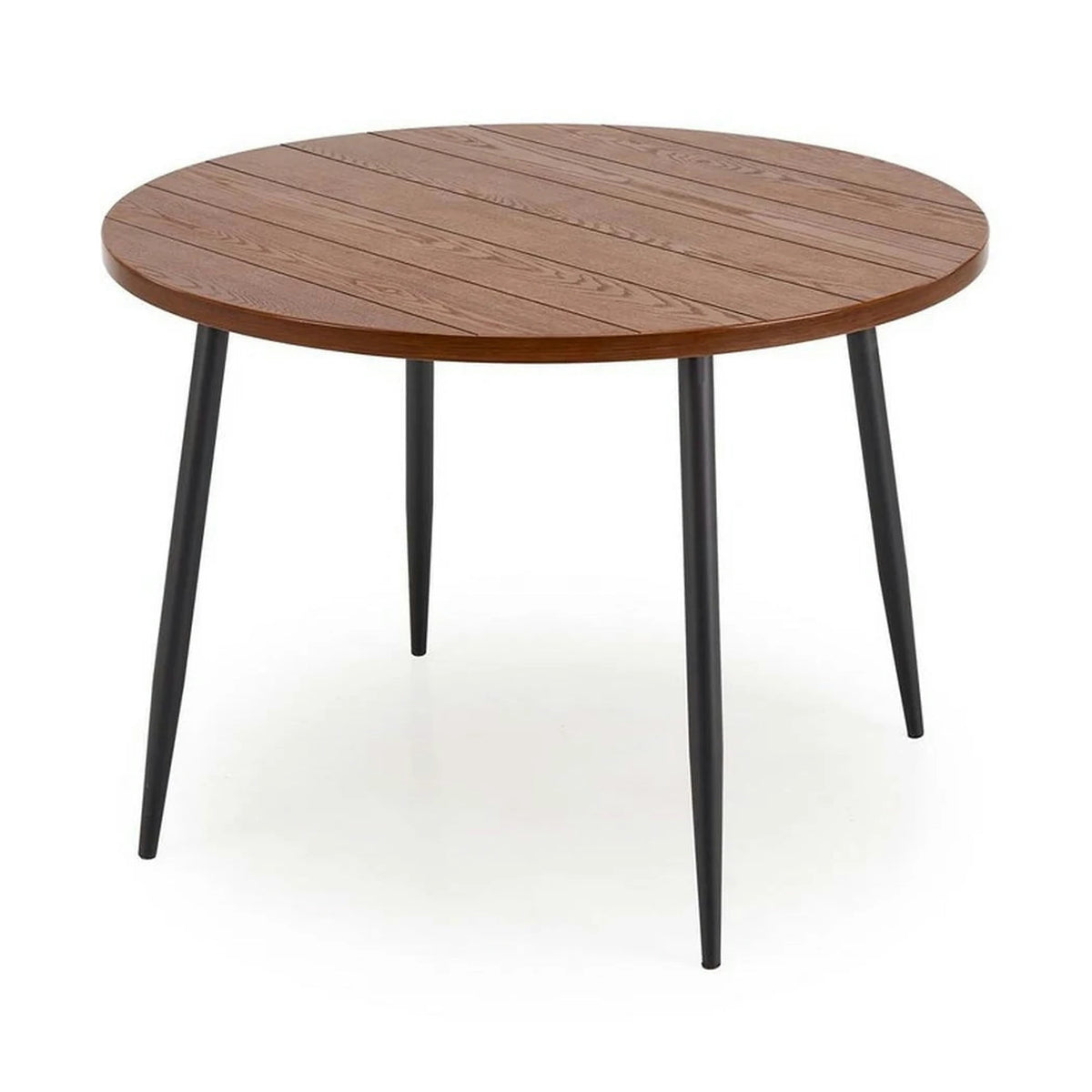 Masa BARRY, nuc/negru, 105x75 cm