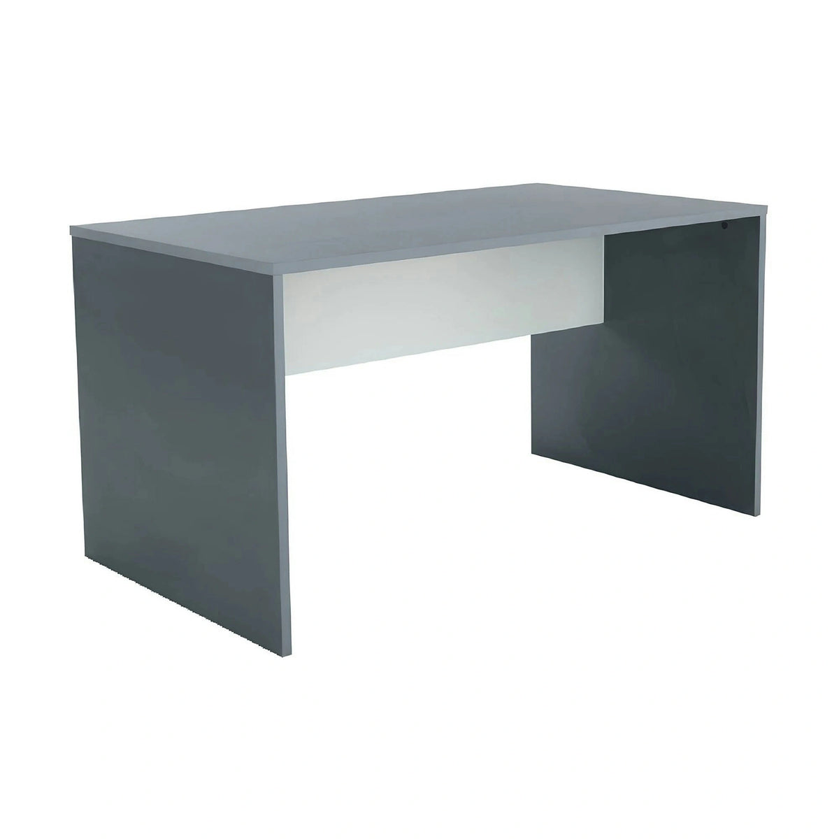 Masa birou RIOMA NEW TYP 11, gri grafit, DTD laminat, 140x80x76 cm