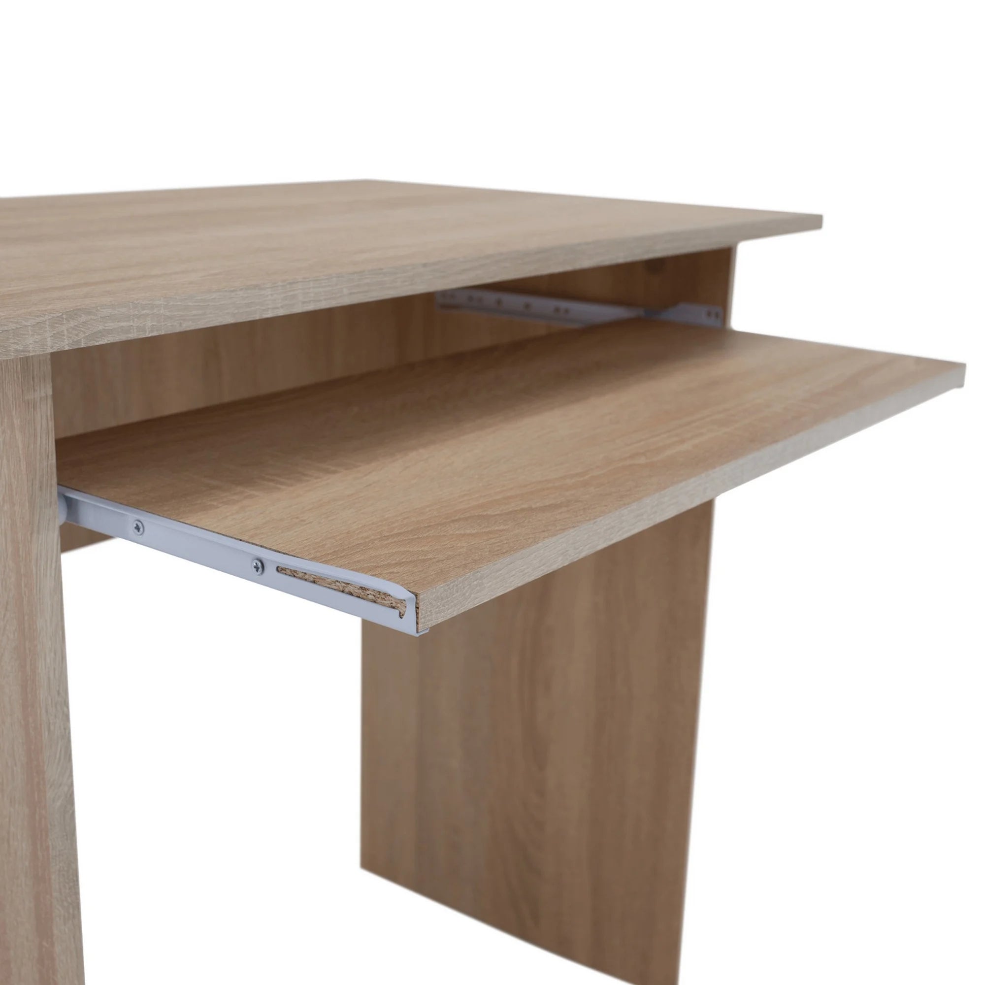 Masa birou VERNER NEW, stejar sonoma, PAL melaminat, 82x50x75 cm