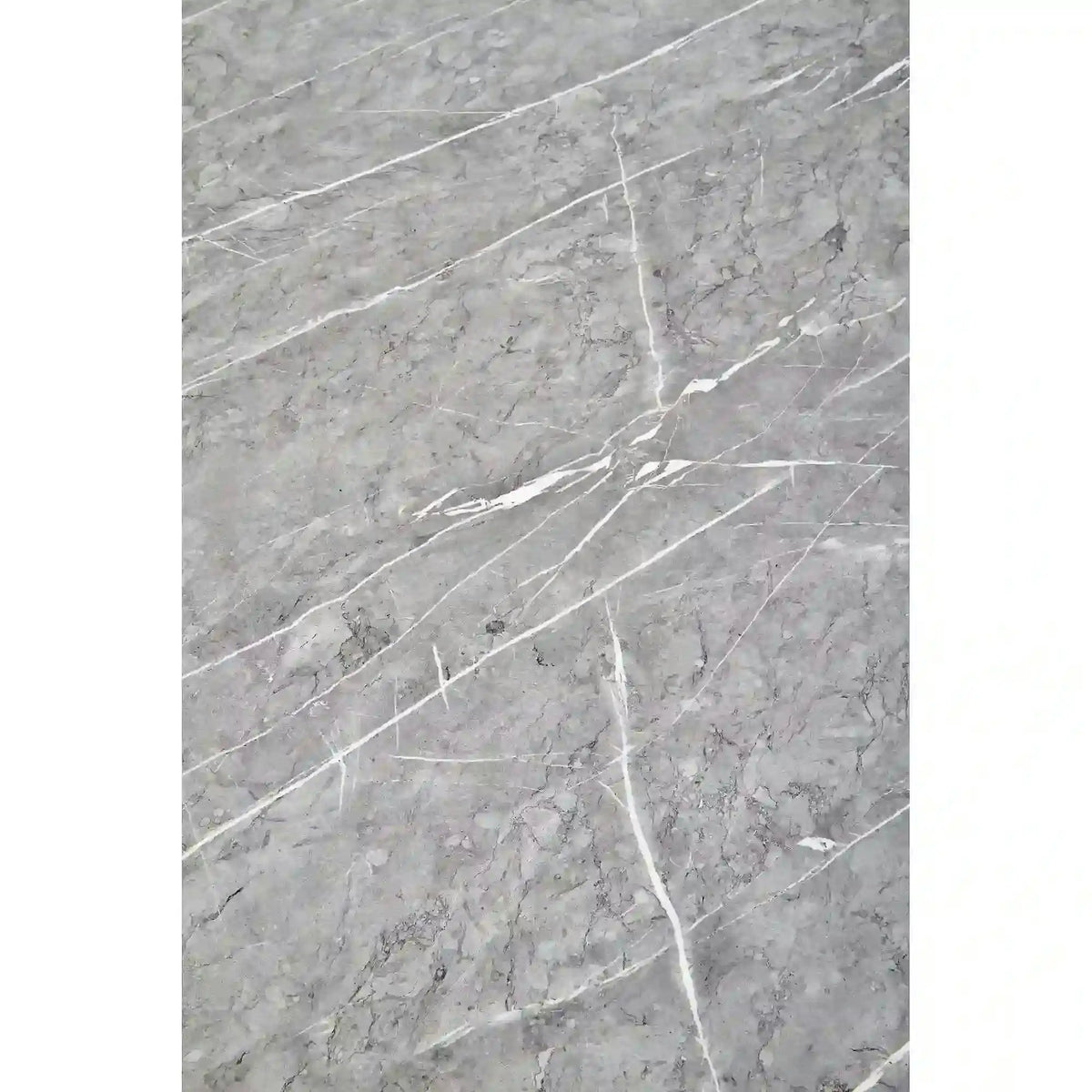 Masa BONELLO, gri/auriu, 120x120x76 cm