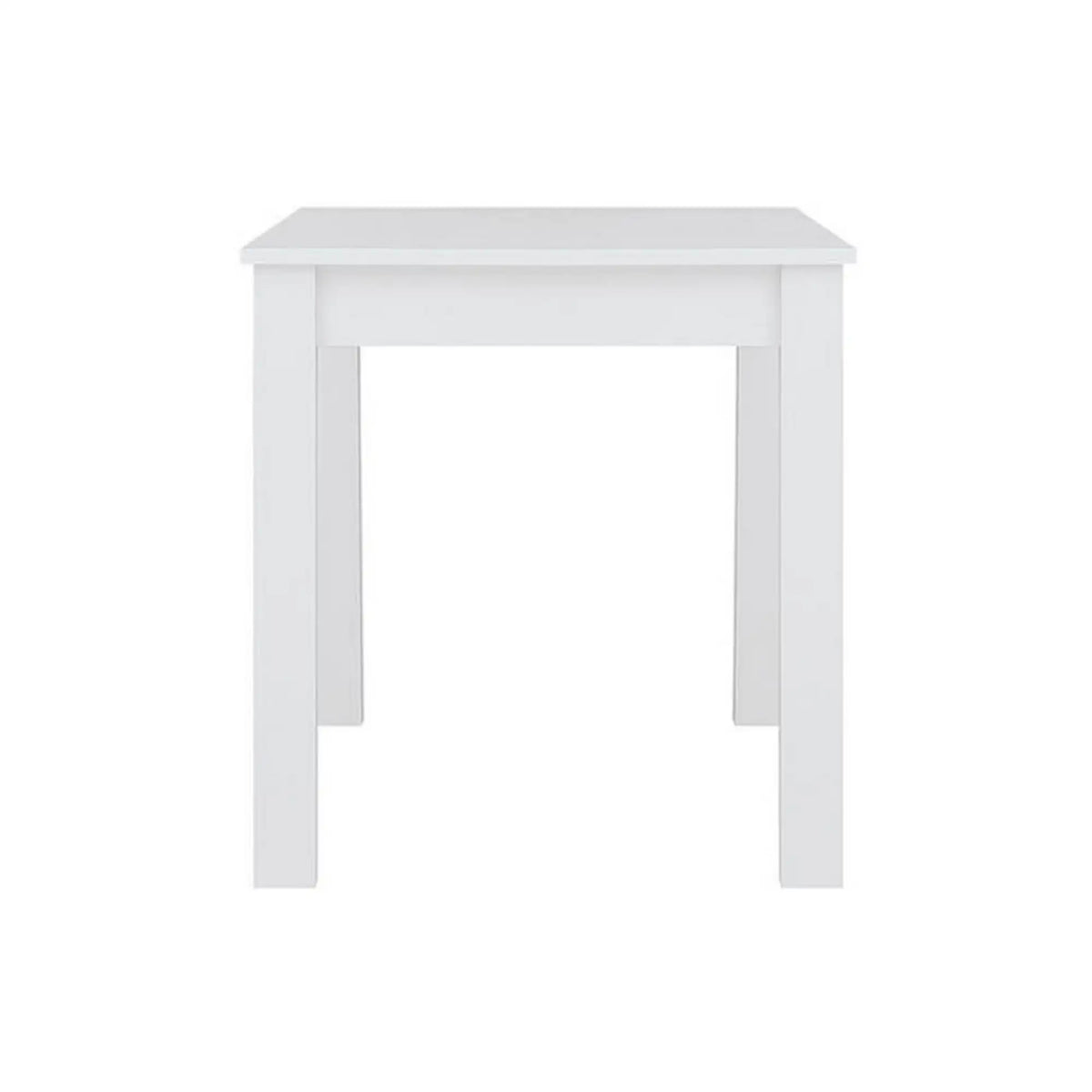 Masa BRYK MINI, alb alpin, PAL laminat, 69x69x76 cm