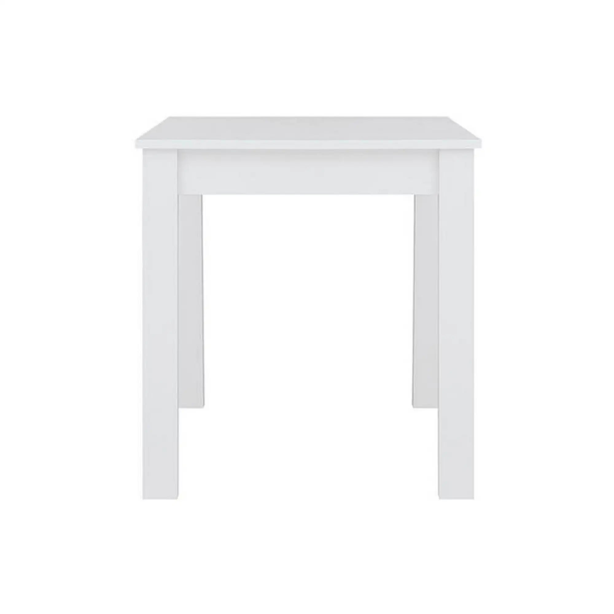 Masa BRYK MINI, alb alpin, PAL laminat, 69x69x76 cm