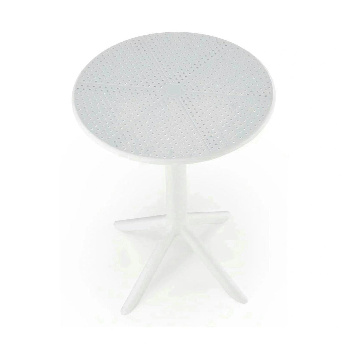 Masa CALVO, alb, polipropilena, 60x60x72 cm