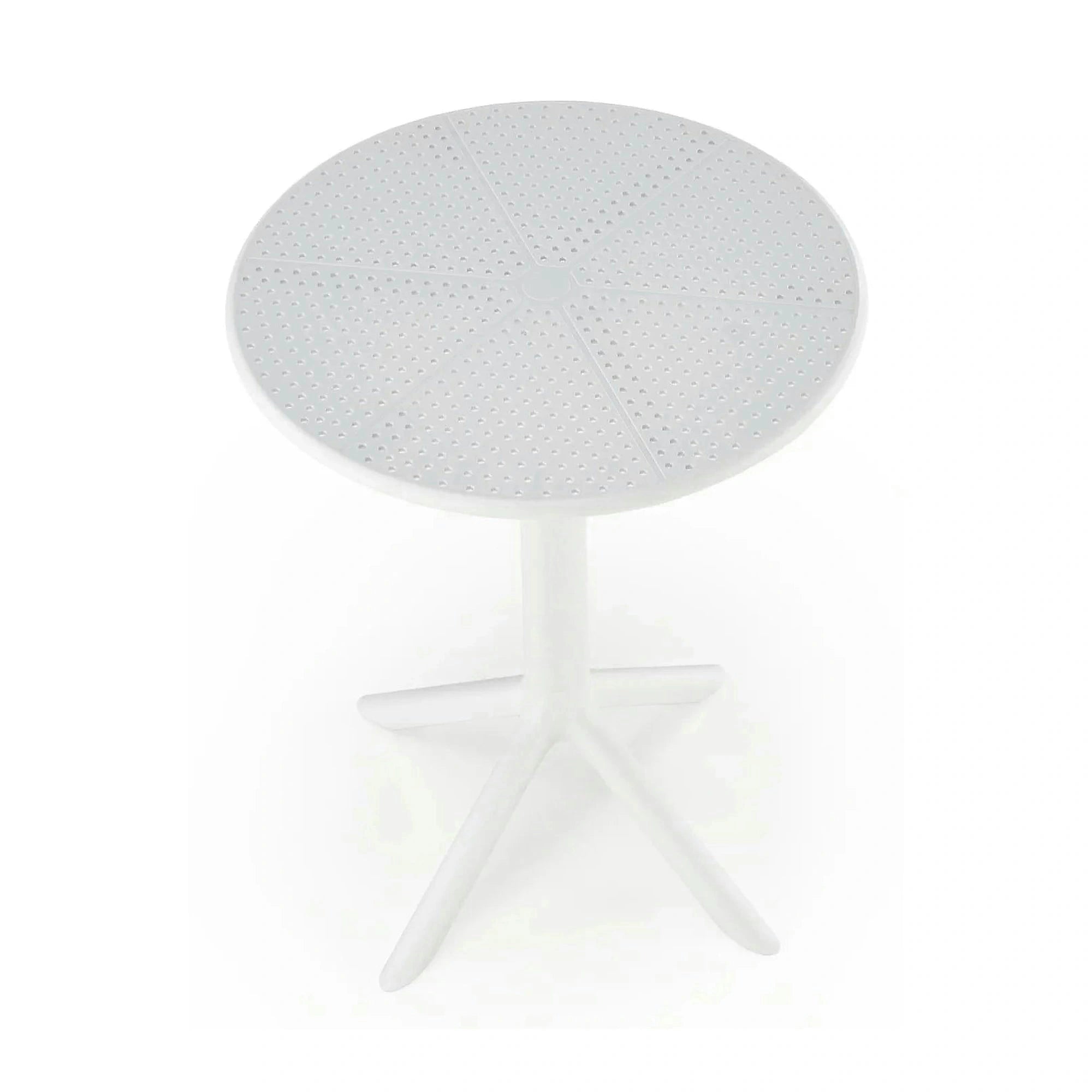 Masa CALVO, alb, polipropilena, 60x60x72 cm