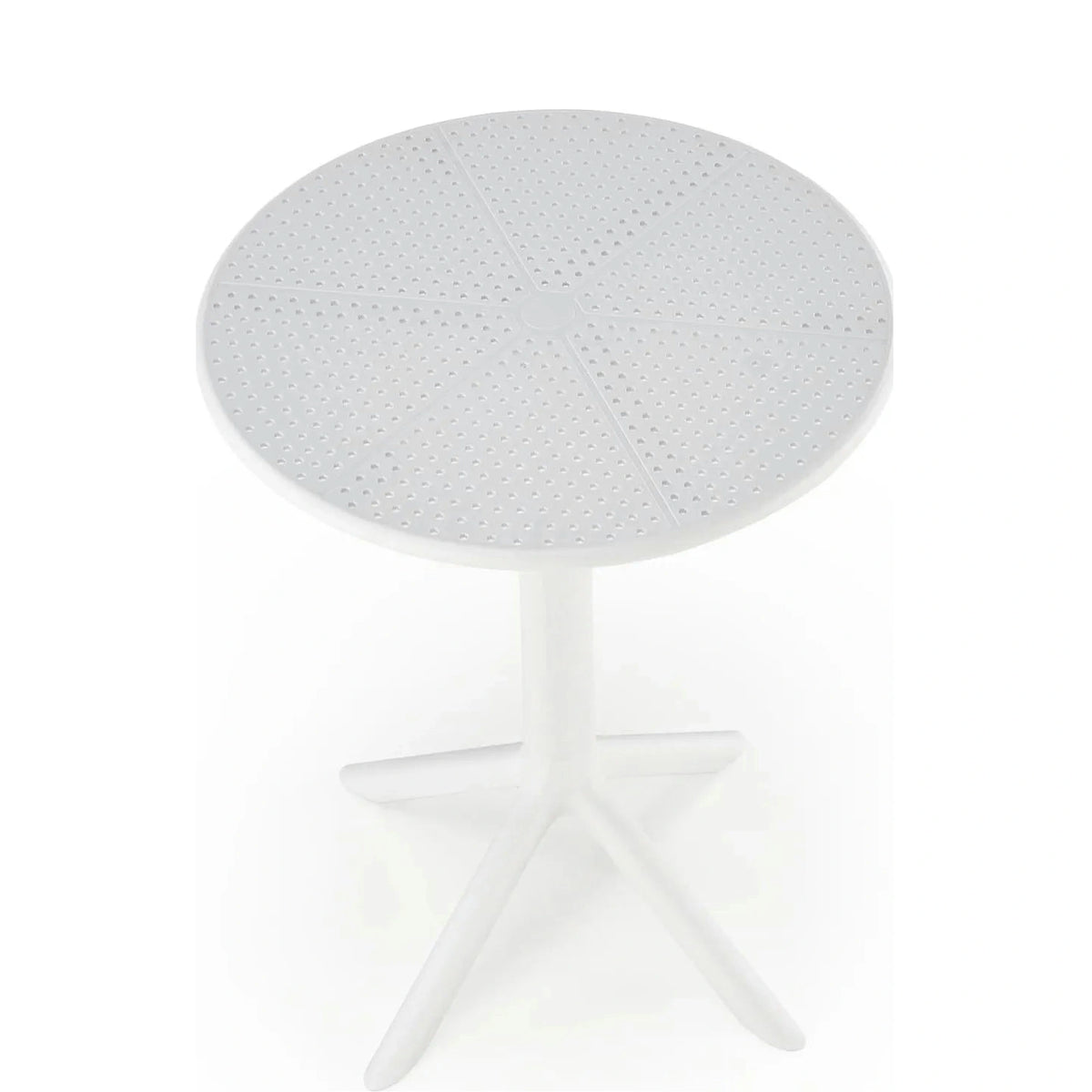 Masa CALVO, alb, polipropilena, 60x60x72 cm