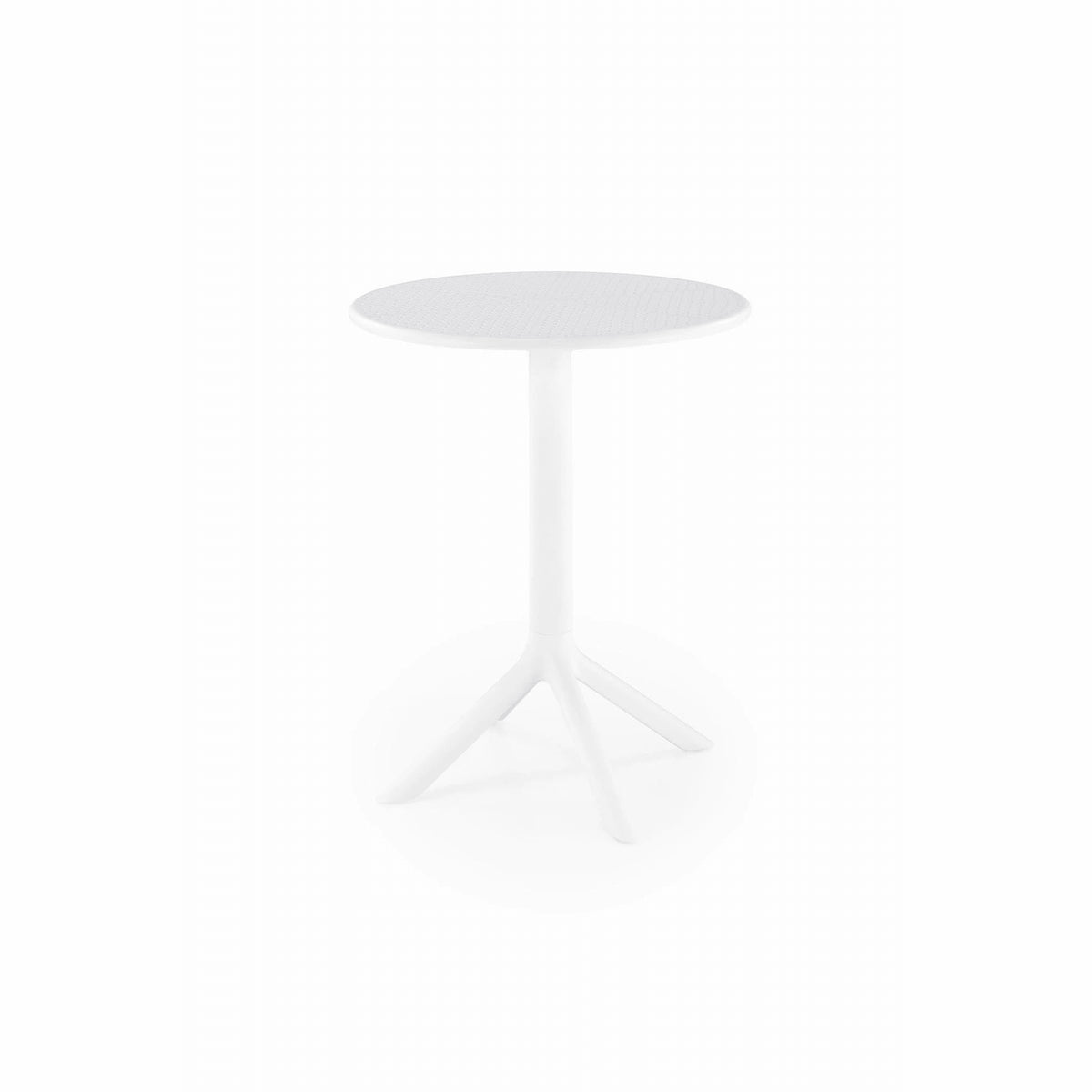 Masa CALVO, alb, polipropilena, 60x60x72 cm