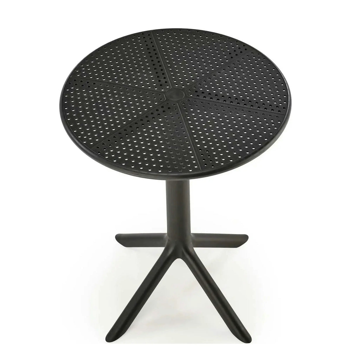 Masa CALVO, negru, polipropilena, 60x60x72 cm