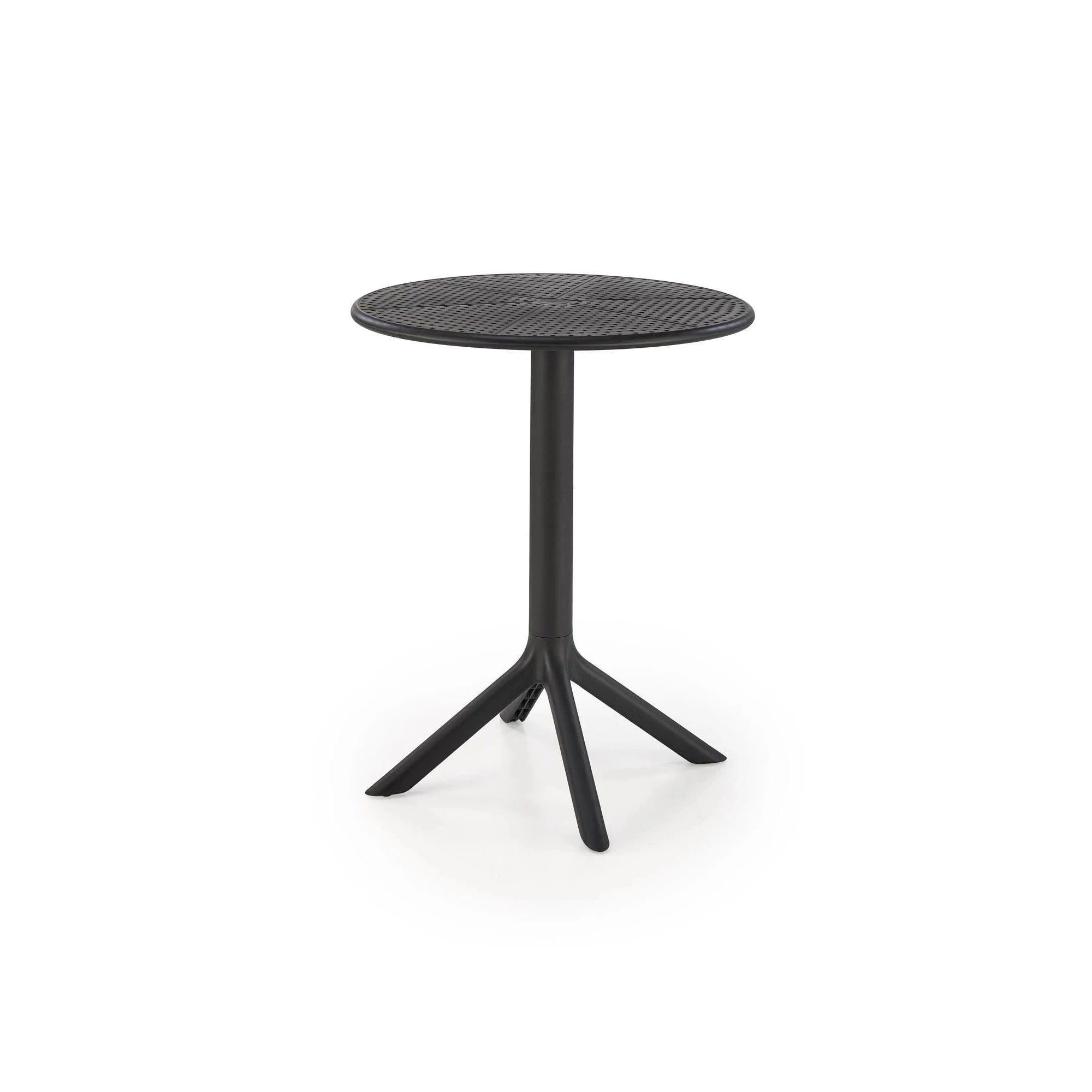 Masa CALVO, negru, polipropilena, 60x60x72 cm