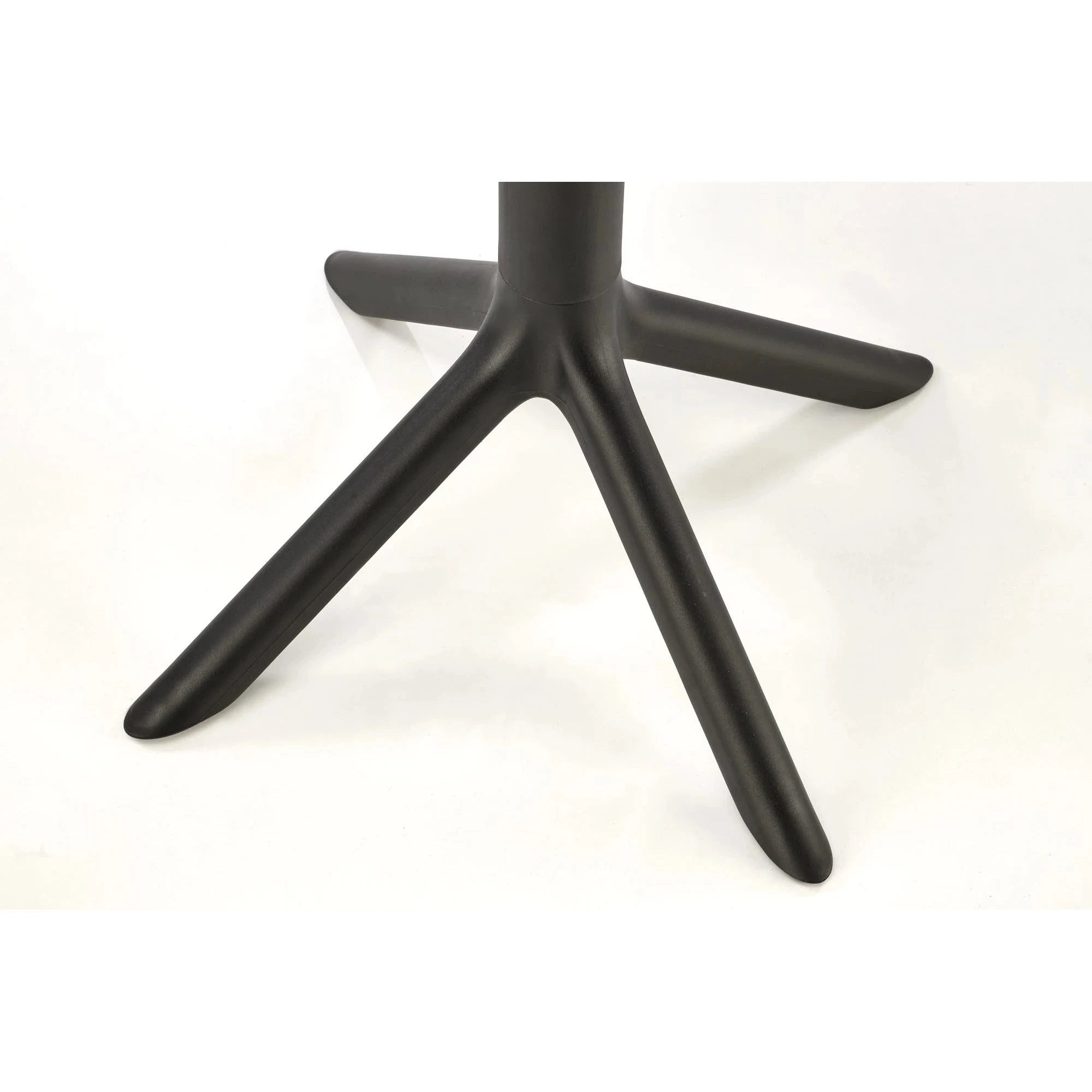 Masa CALVO, negru, polipropilena, 60x60x72 cm