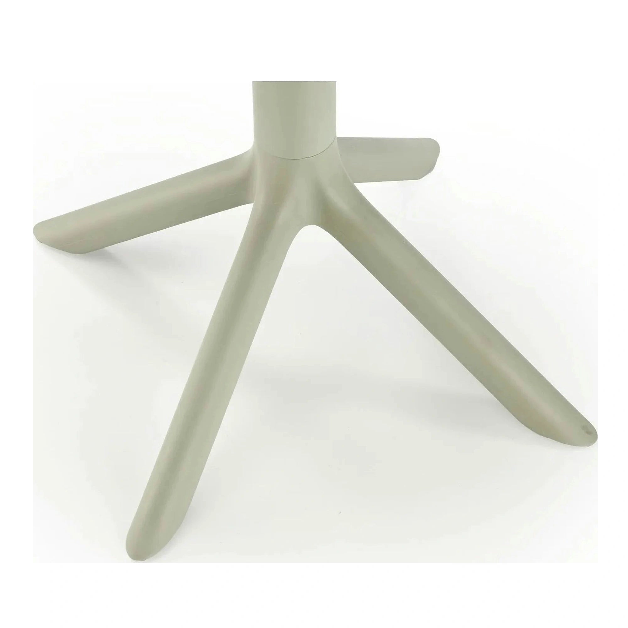 Masa CALVO, verde menta, polipropilena, 60x60x72 cm
