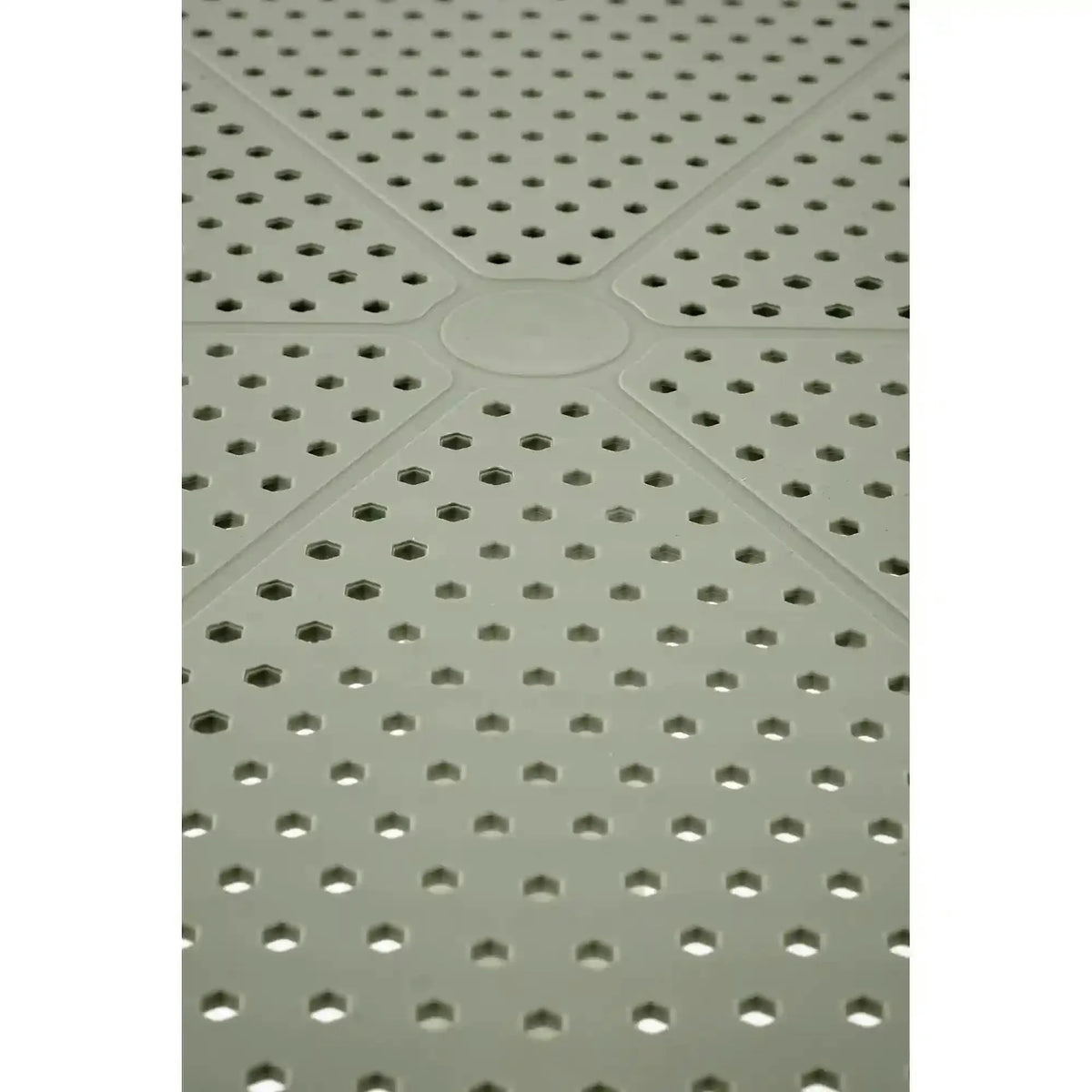 Masa CALVO, verde menta, polipropilena, 60x60x72 cm