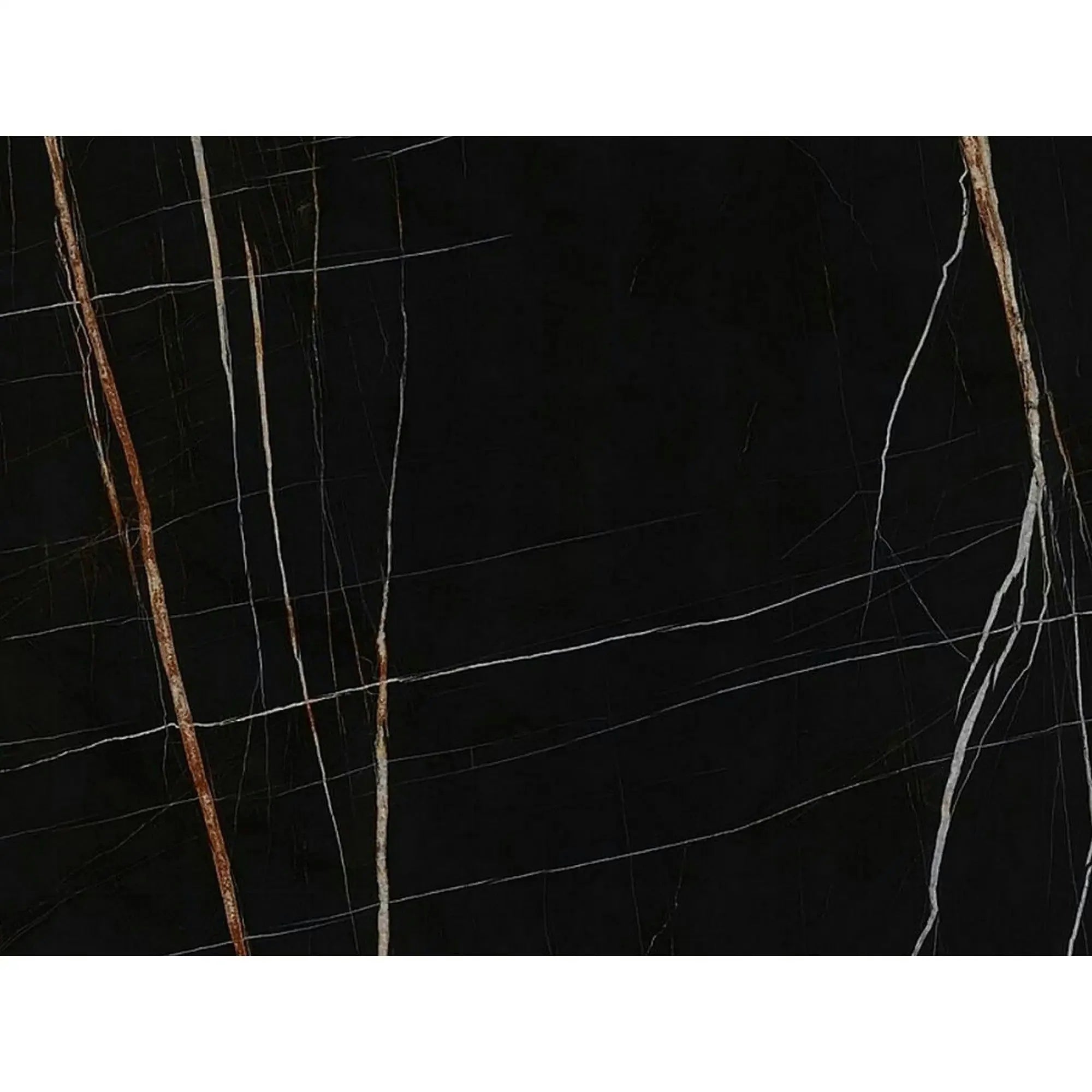 Masa cu blat de sticla/ceramica DIUNA CERAMIC, negru, 160/240x90x76 cm