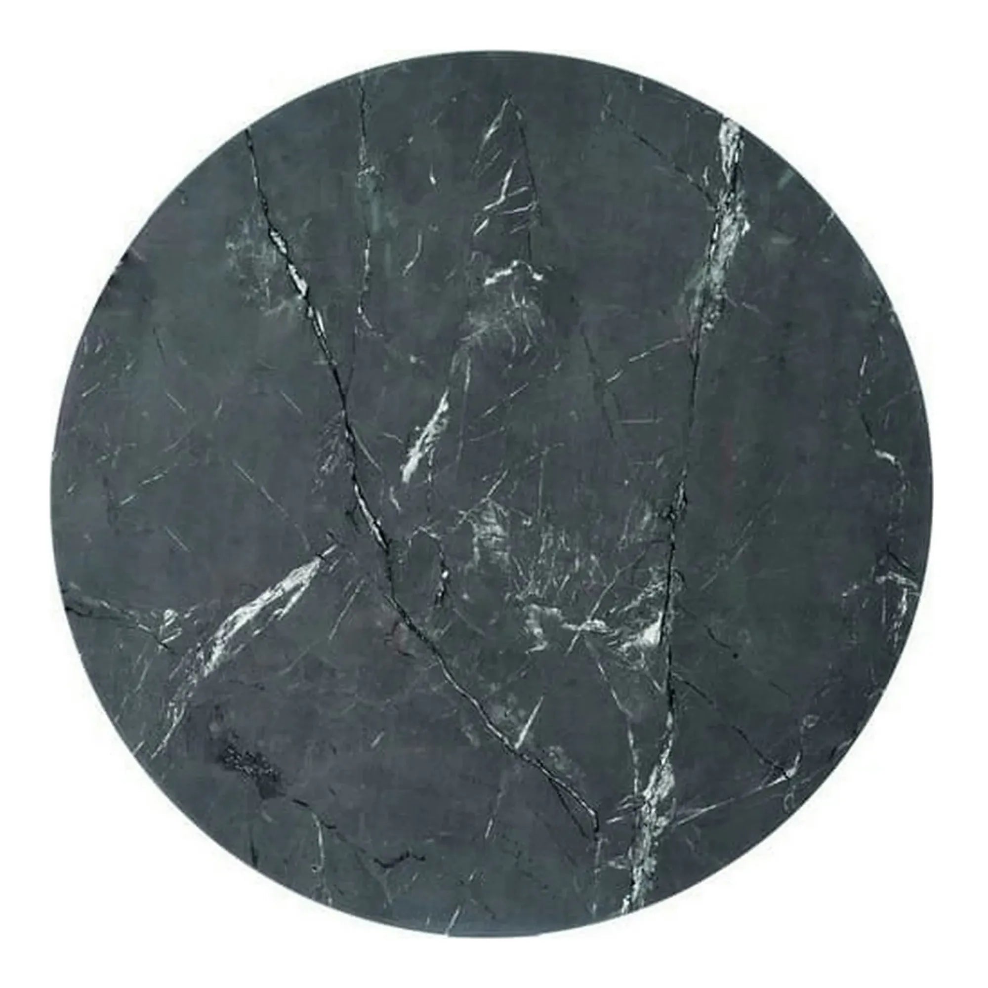 Masa CYRYL, negru cu efect de marmura, 140x80x75 cm