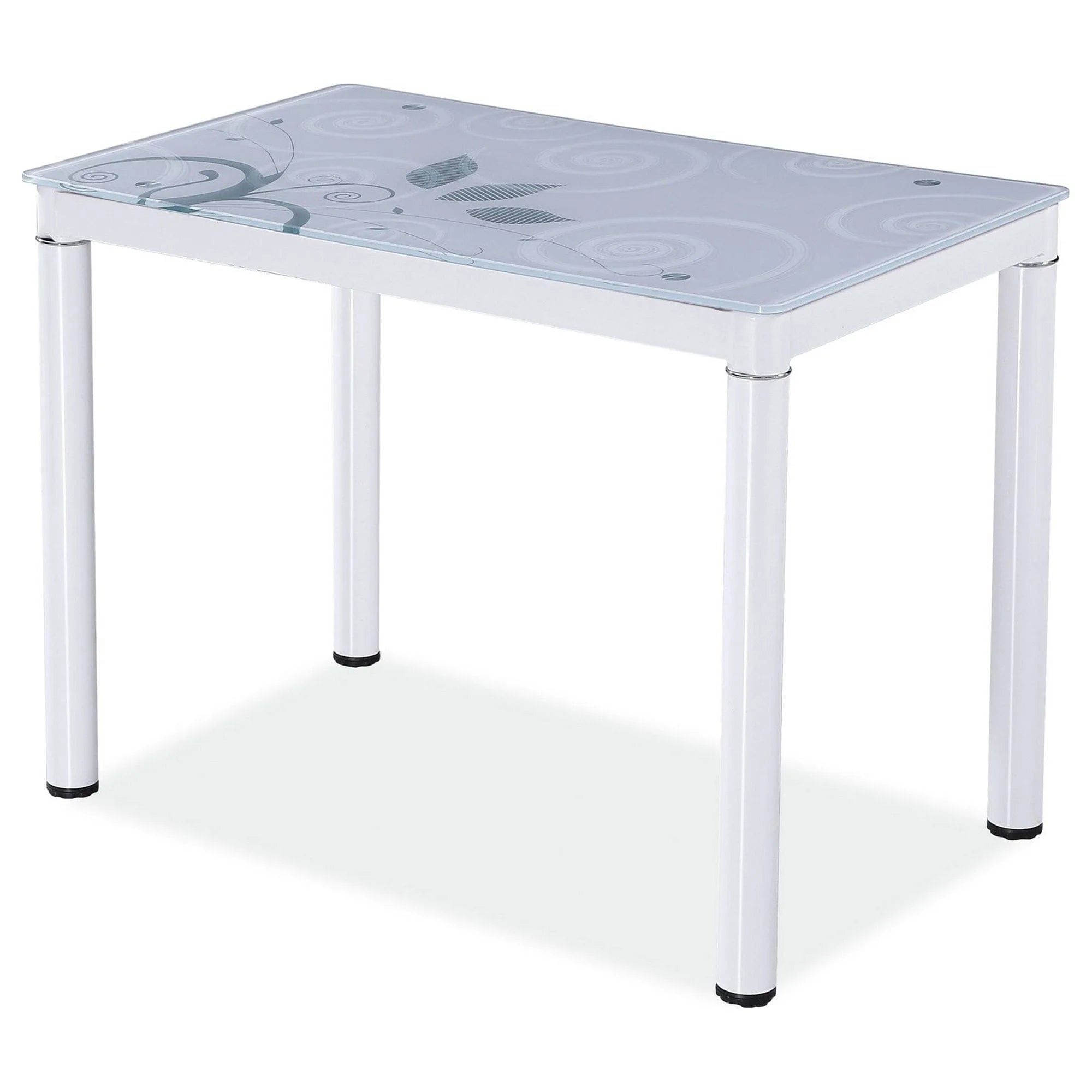 Masa DAMAR, gri/alb, 100x60x75 cm