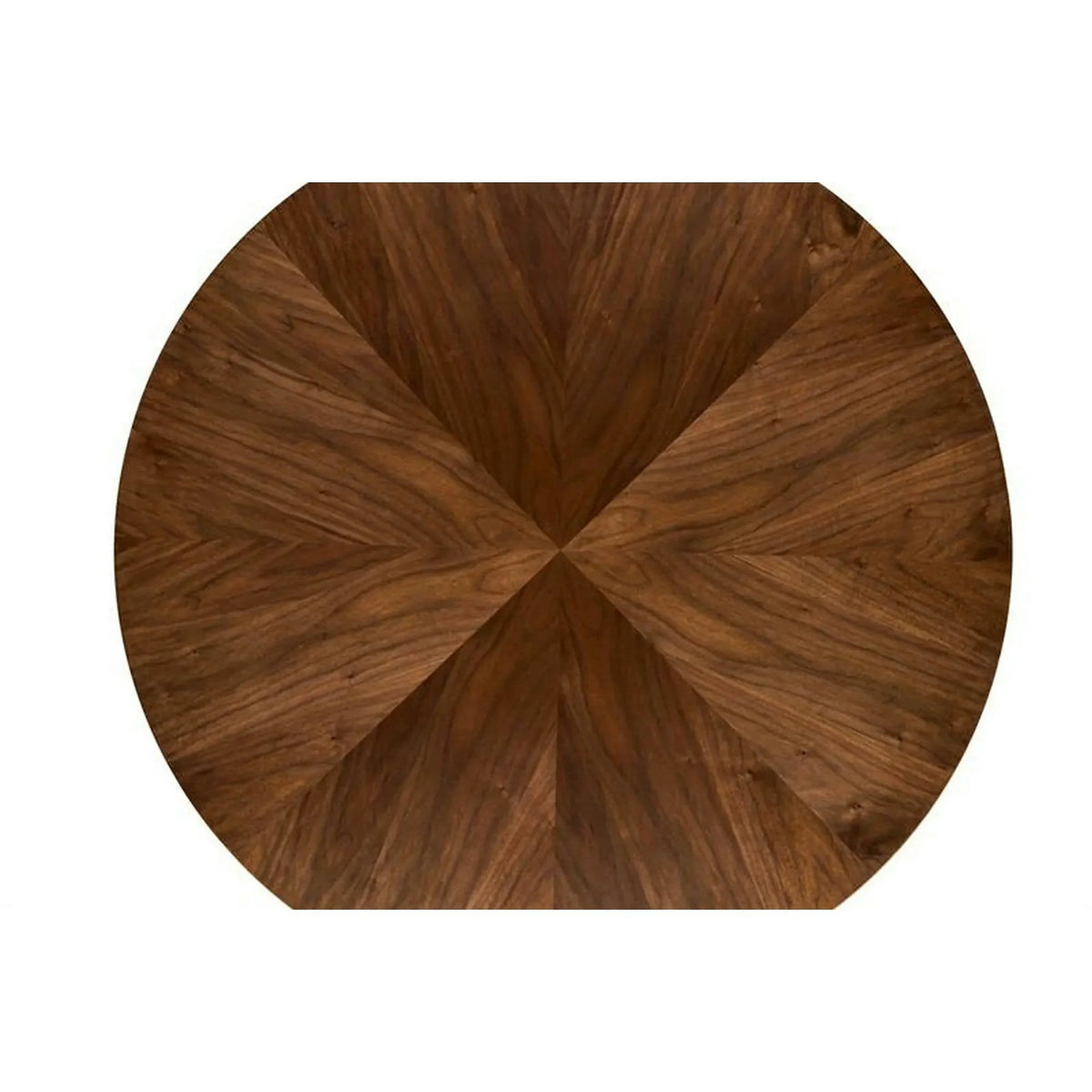 Masa DANILO, nuc/negru, 120x74 cm
