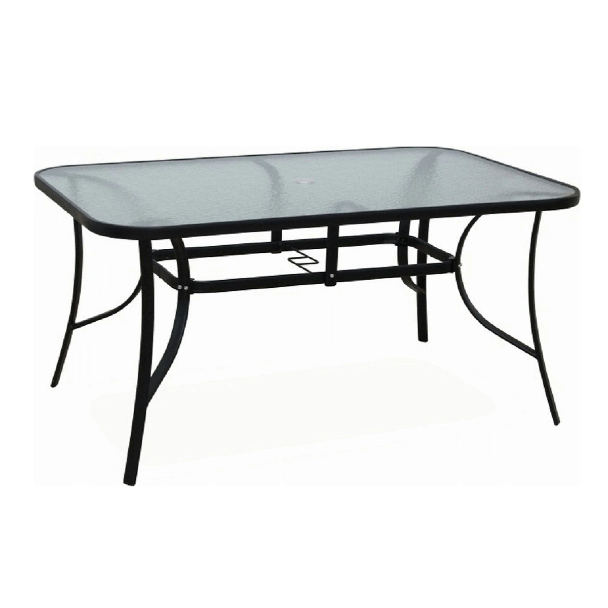 Masa de gradina din sticla securizata PASTER, 150x70x90 cm