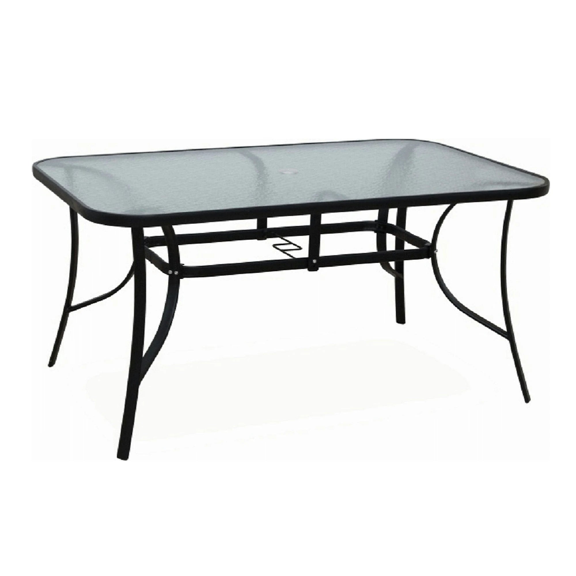 Masa de gradina din sticla securizata PASTER, 150x70x90 cm