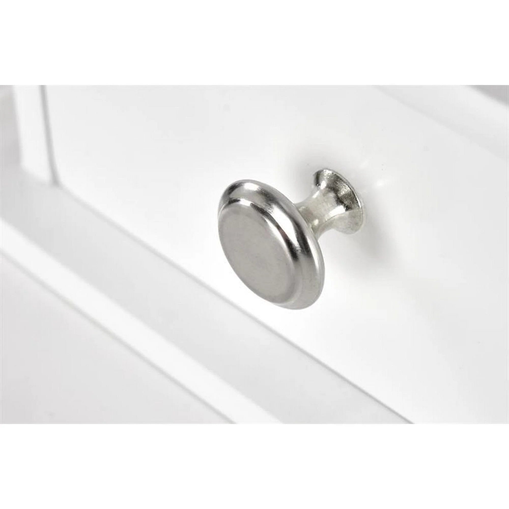 Masa de toaleta SARA, alb, cu oglinda, 80x40x130 cm