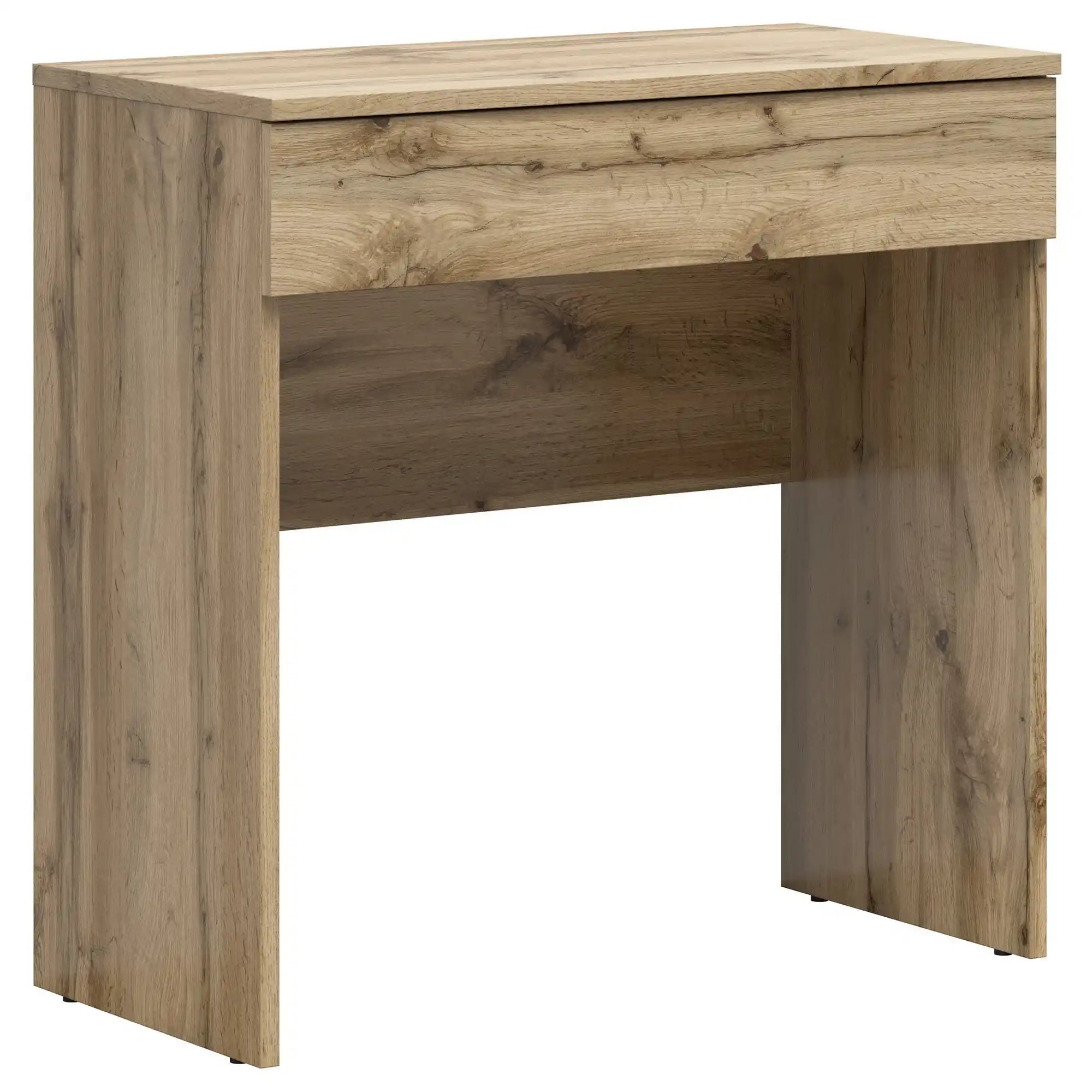 Masa de toaleta TETRIX, stejar wotan, PAL, 80x40x80 cm