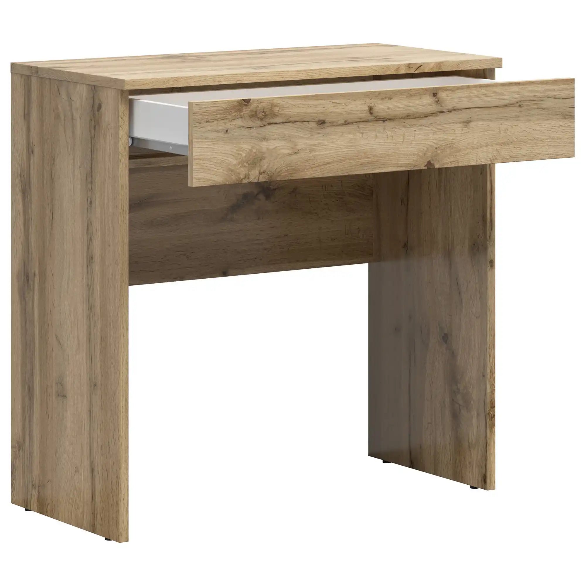 Masa de toaleta TETRIX, stejar wotan, PAL, 80x40x80 cm