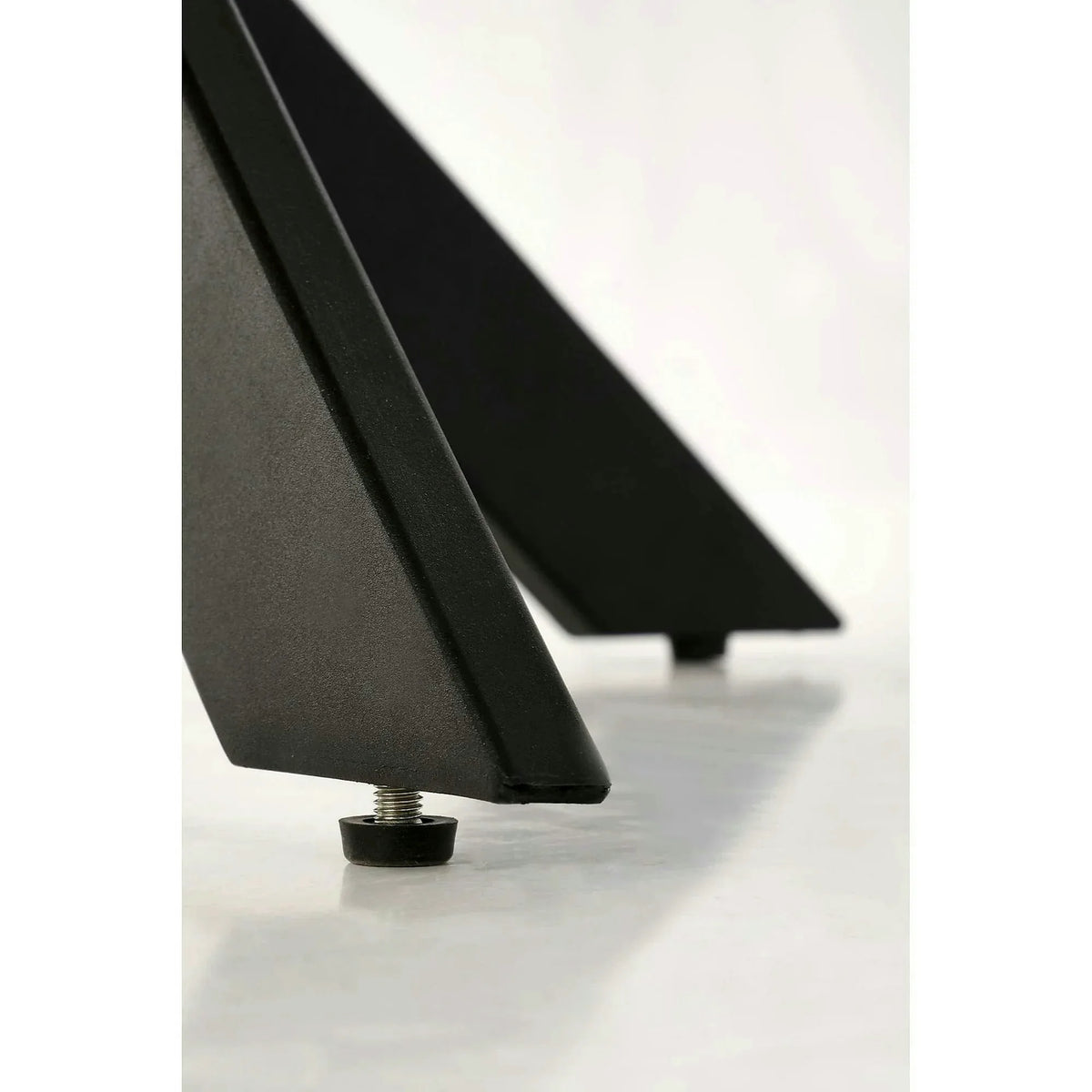 Masa EDGAR, stejar/negru, 100x100x76 cm