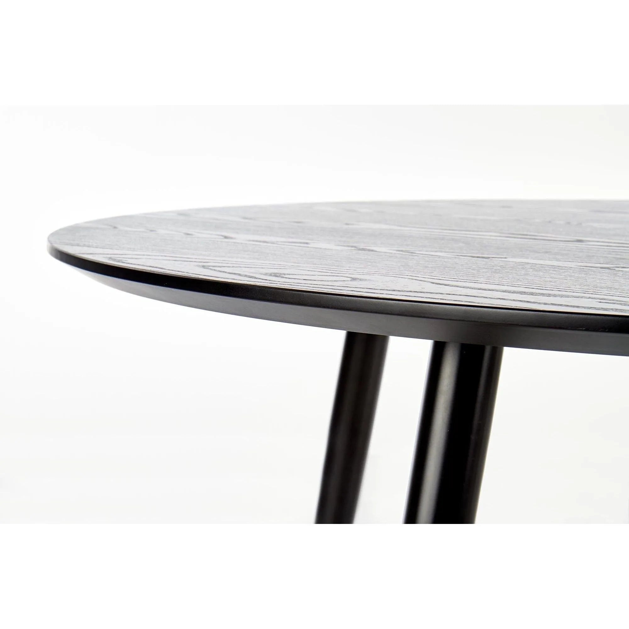 Masa EMBOS, negru/auriu, 120x75 cm