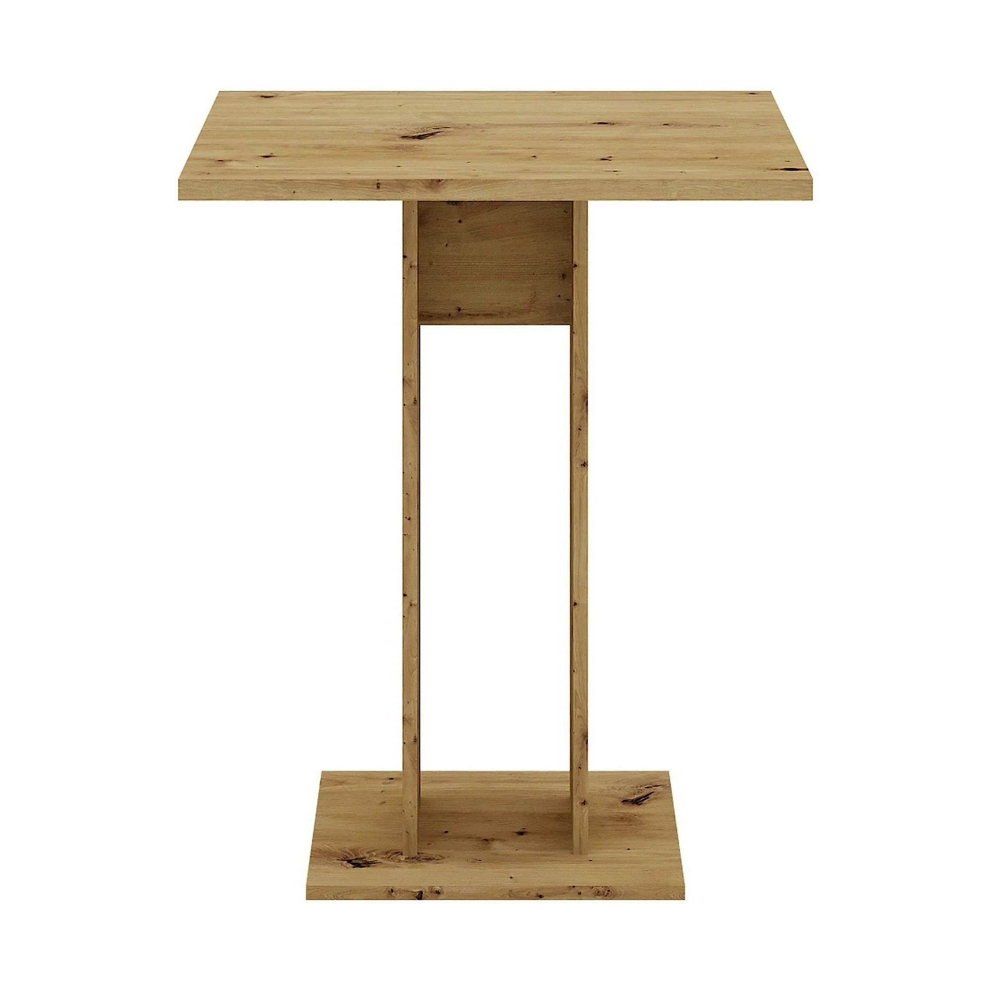 Masa EVERET, stejar artisan, DTD laminat, 68x68x78 cm