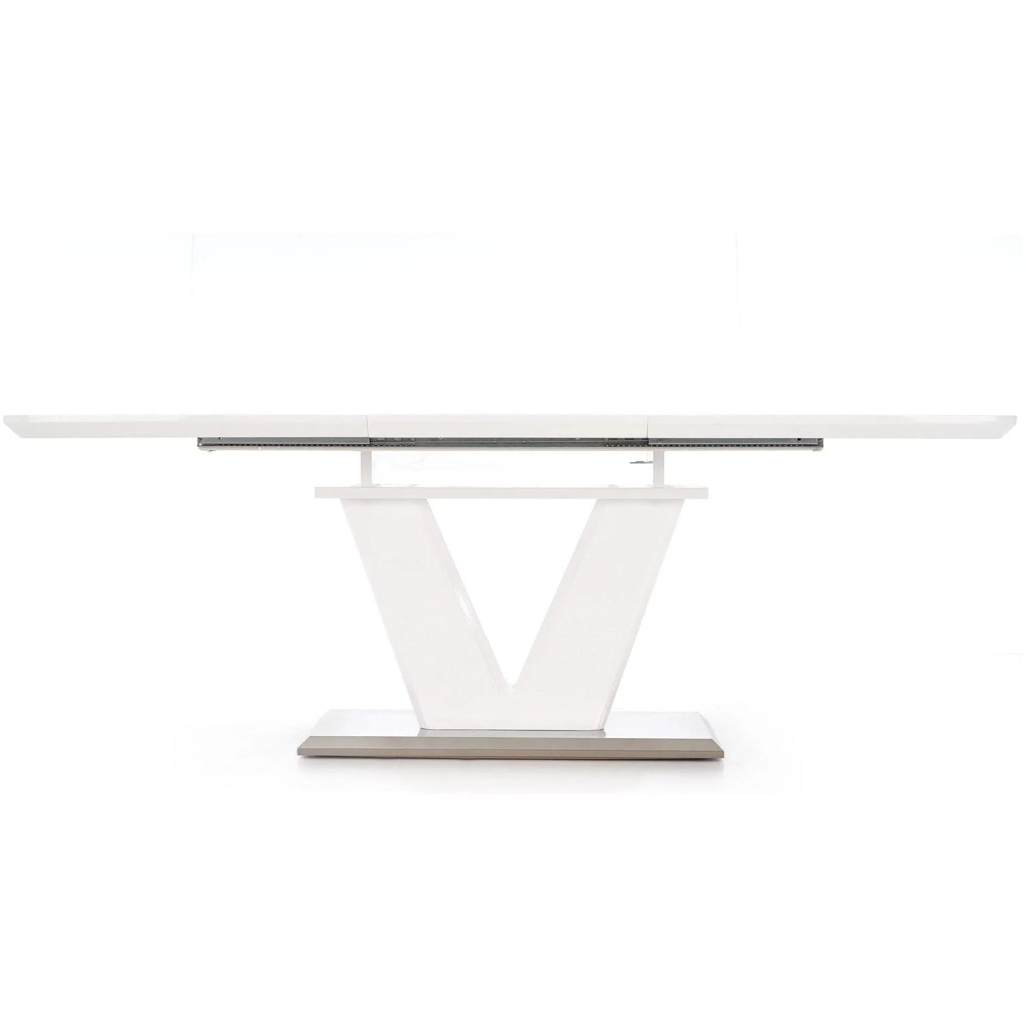 Masa extensbila MISTRAL, alb, 160/220x90x77 cm