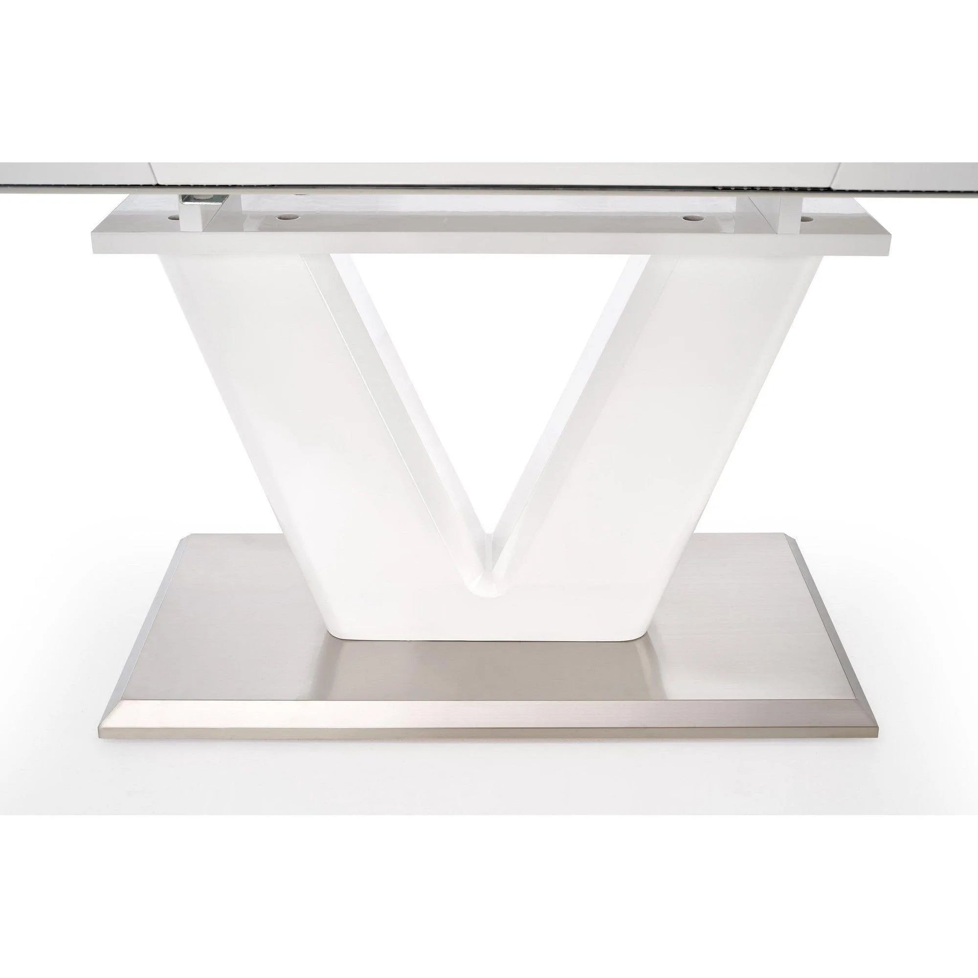 Masa extensbila MISTRAL, alb, 160/220x90x77 cm