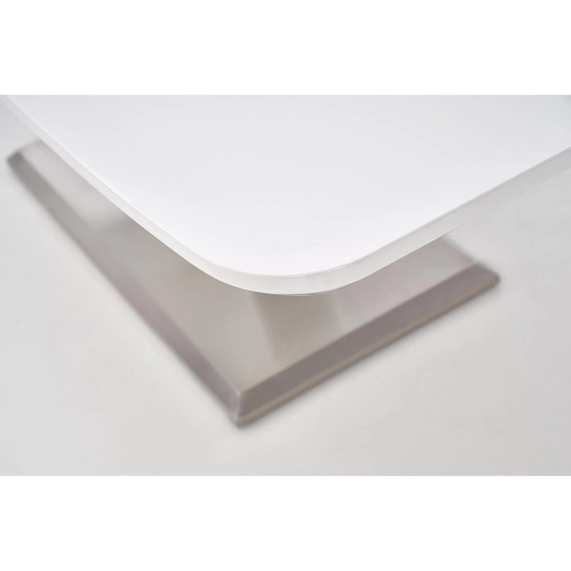 Masa extensbila MISTRAL, alb, 160/220x90x77 cm