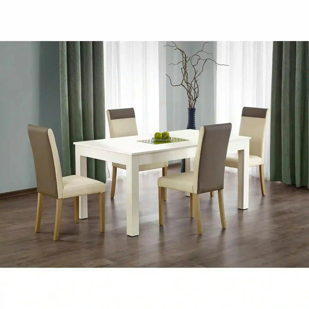 Masa extensibila 300 cm SEWERYN, alba, PAL