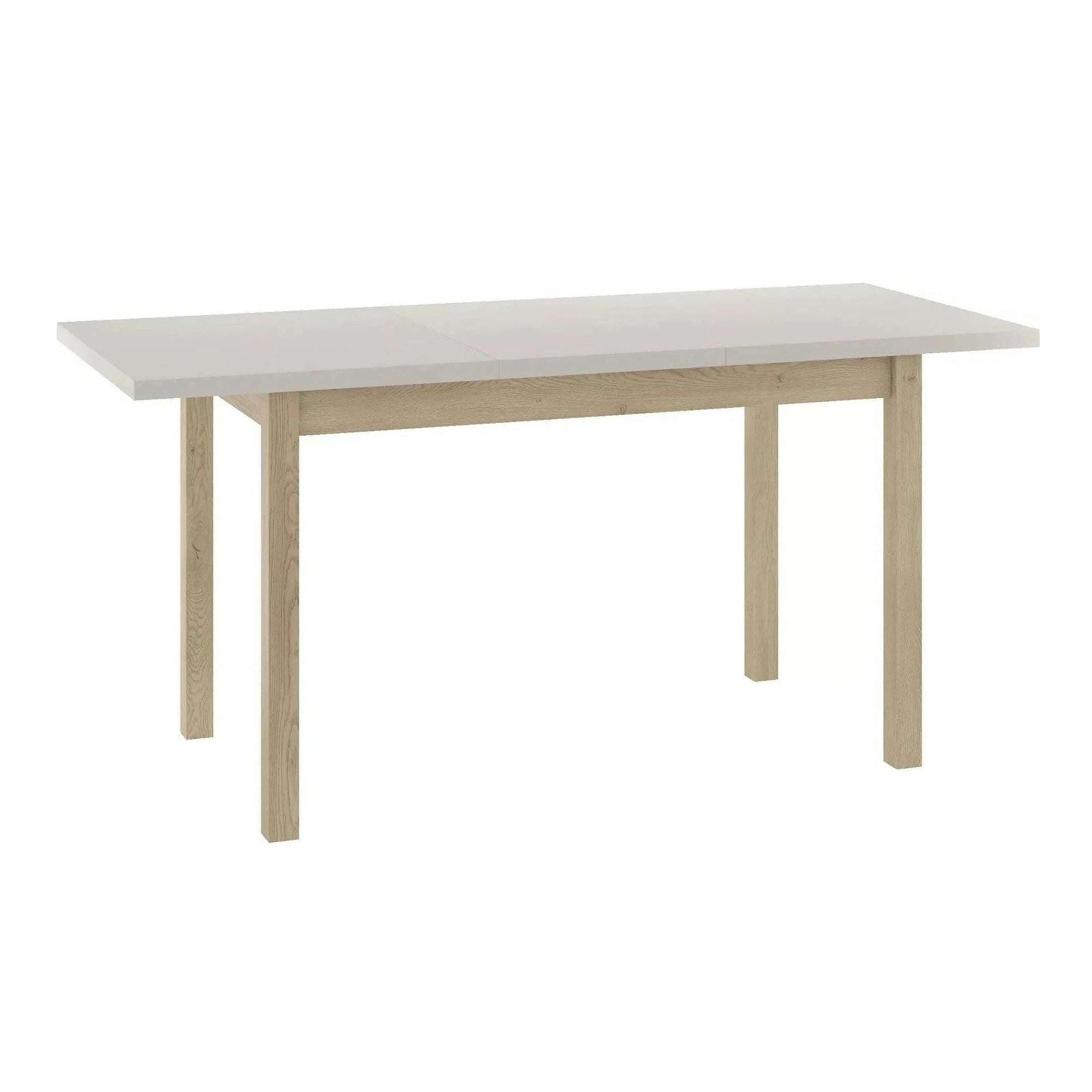 Masa extensibila ADAM, casmir/stejar, PAL laminat, 90/125x65x75 cm