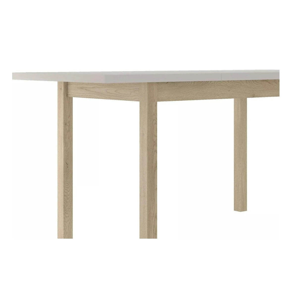 Masa extensibila ADAM, casmir/stejar, PAL laminat, 90/125x65x75 cm
