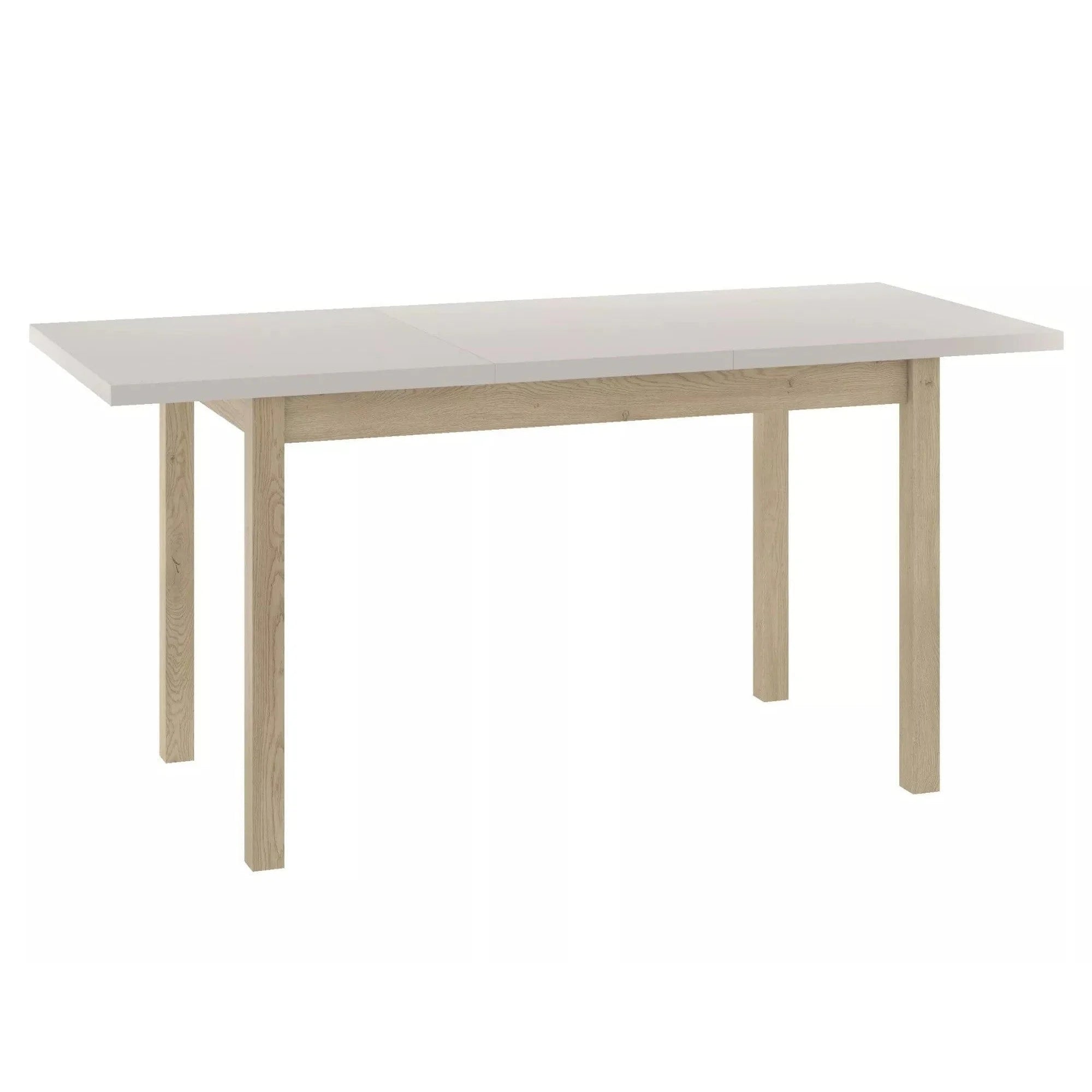 Masa extensibila ADAM, casmir/stejar, PAL laminat, 90/125x65x75 cm