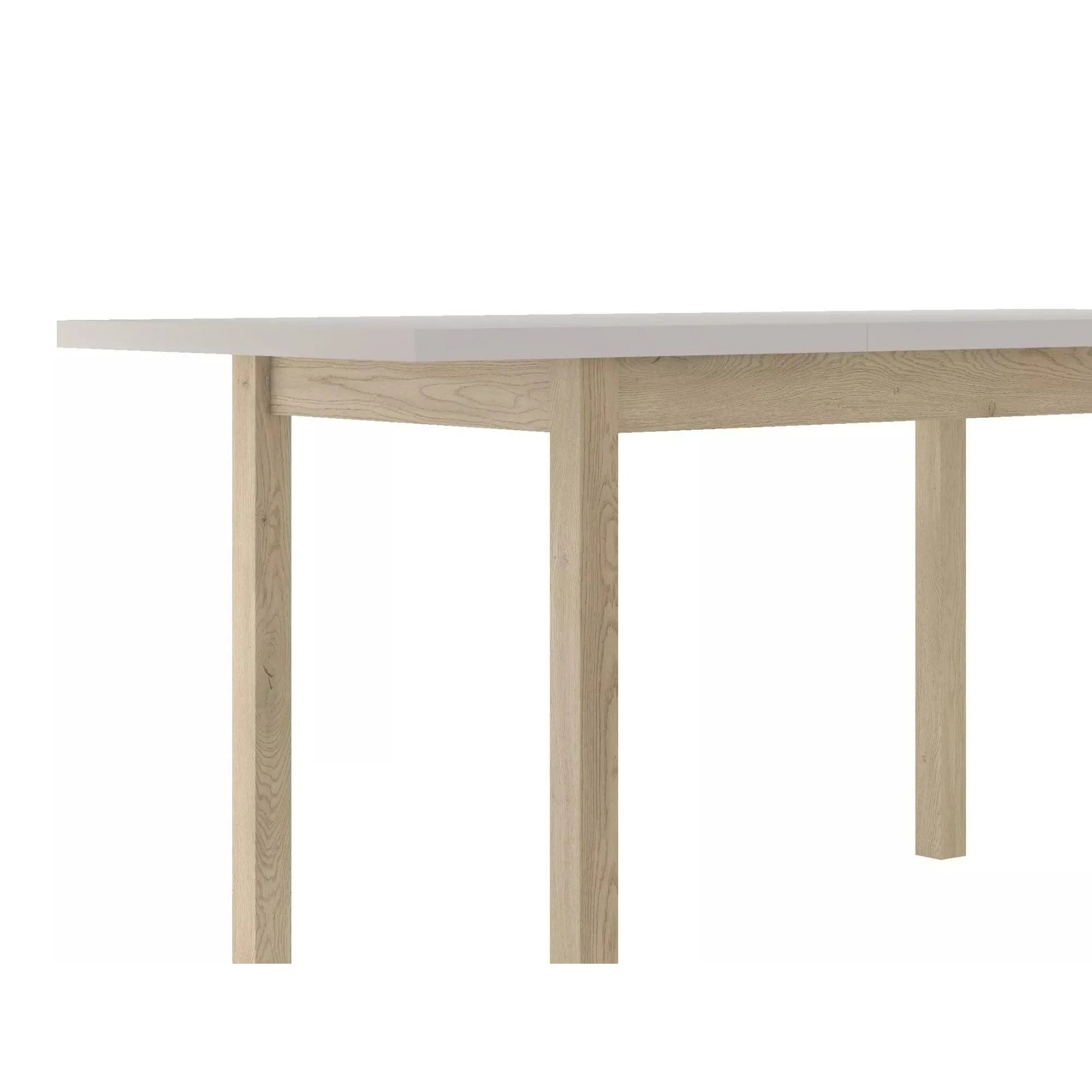 Masa extensibila ADAM, casmir/stejar, PAL laminat, 90/125x65x75 cm