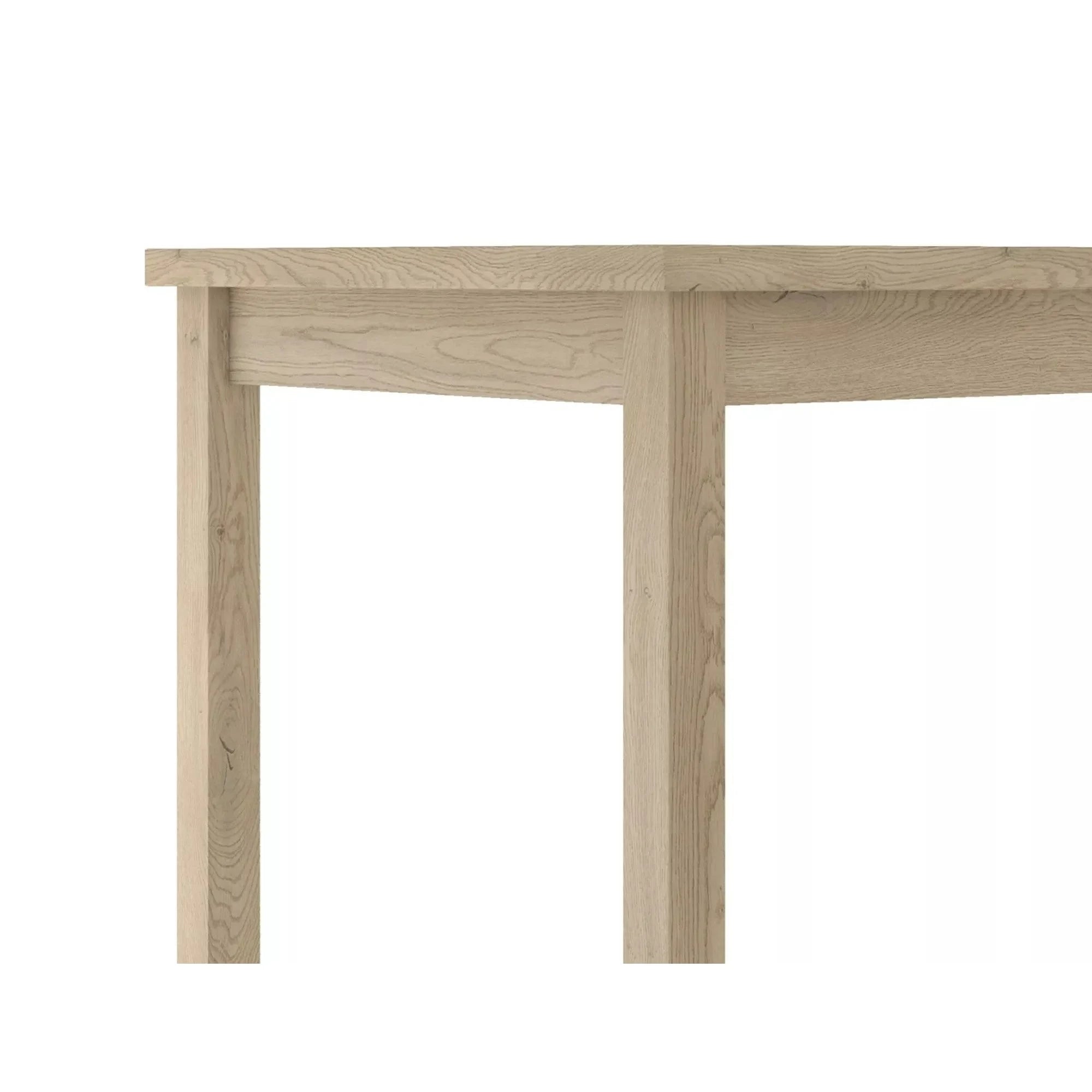 Masa extensibila ADAM, stejar, PAL laminat, 100/140x60x75 cm