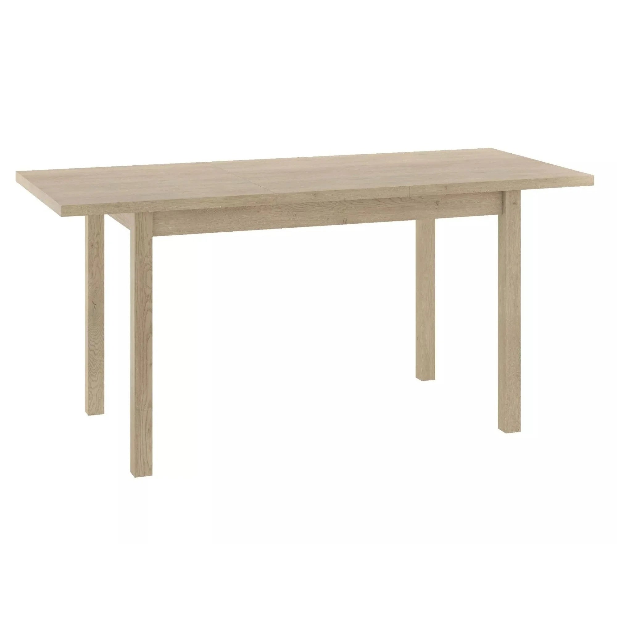 Masa extensibila ADAM, stejar, PAL laminat, 100/140x60x75 cm