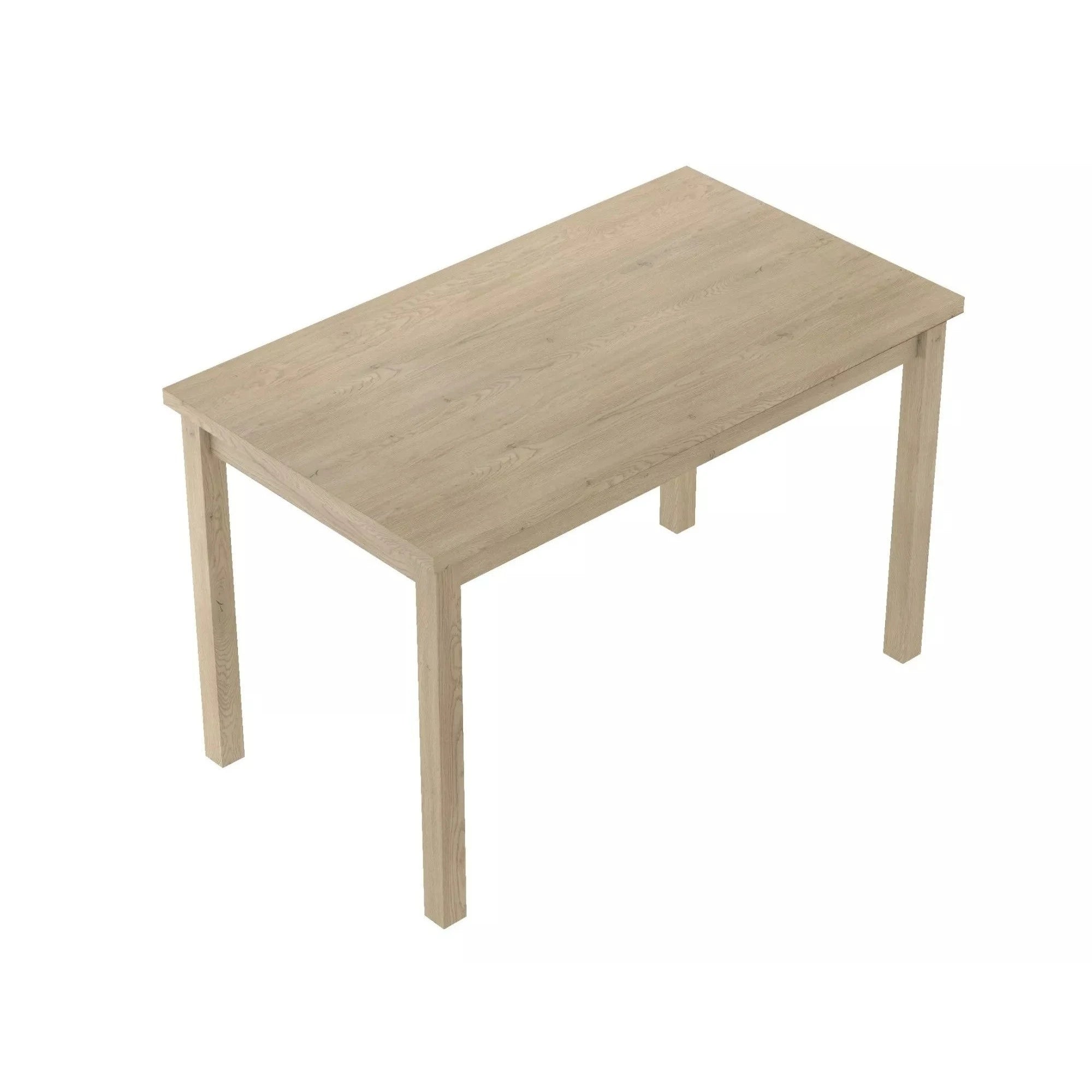 Masa extensibila ADAM, stejar, PAL laminat, 100/140x60x75 cm