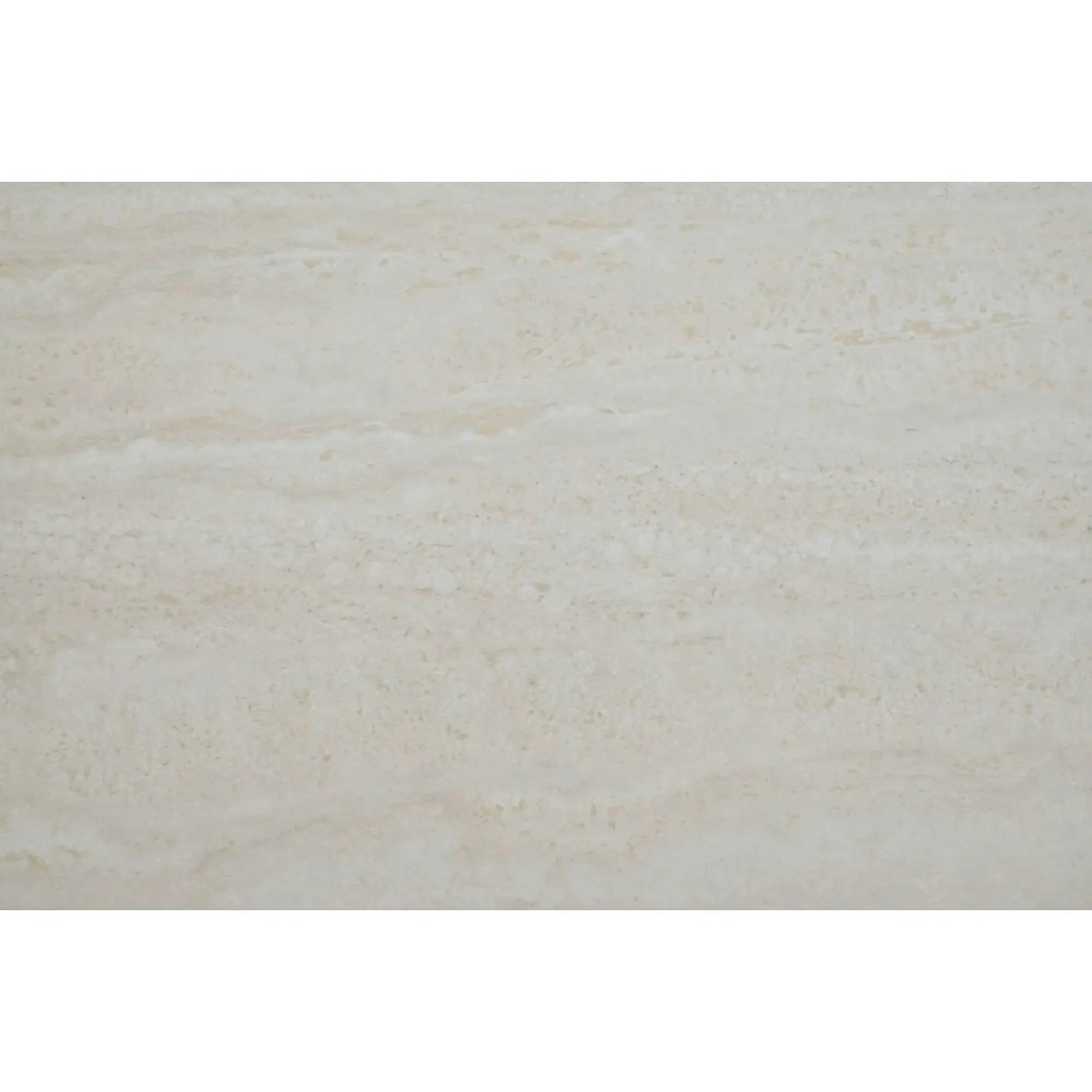 Masa extensibila ARES, bej cu efect de piatra travertin/negru, ceramica/metal, 120/150x85x76 cm