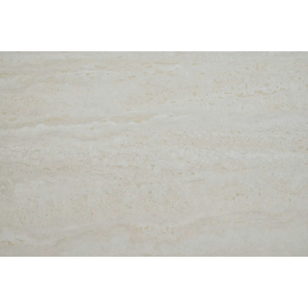 Masa extensibila ARES, bej cu efect de piatra travertin/negru, ceramica/metal, 120/150x85x76 cm