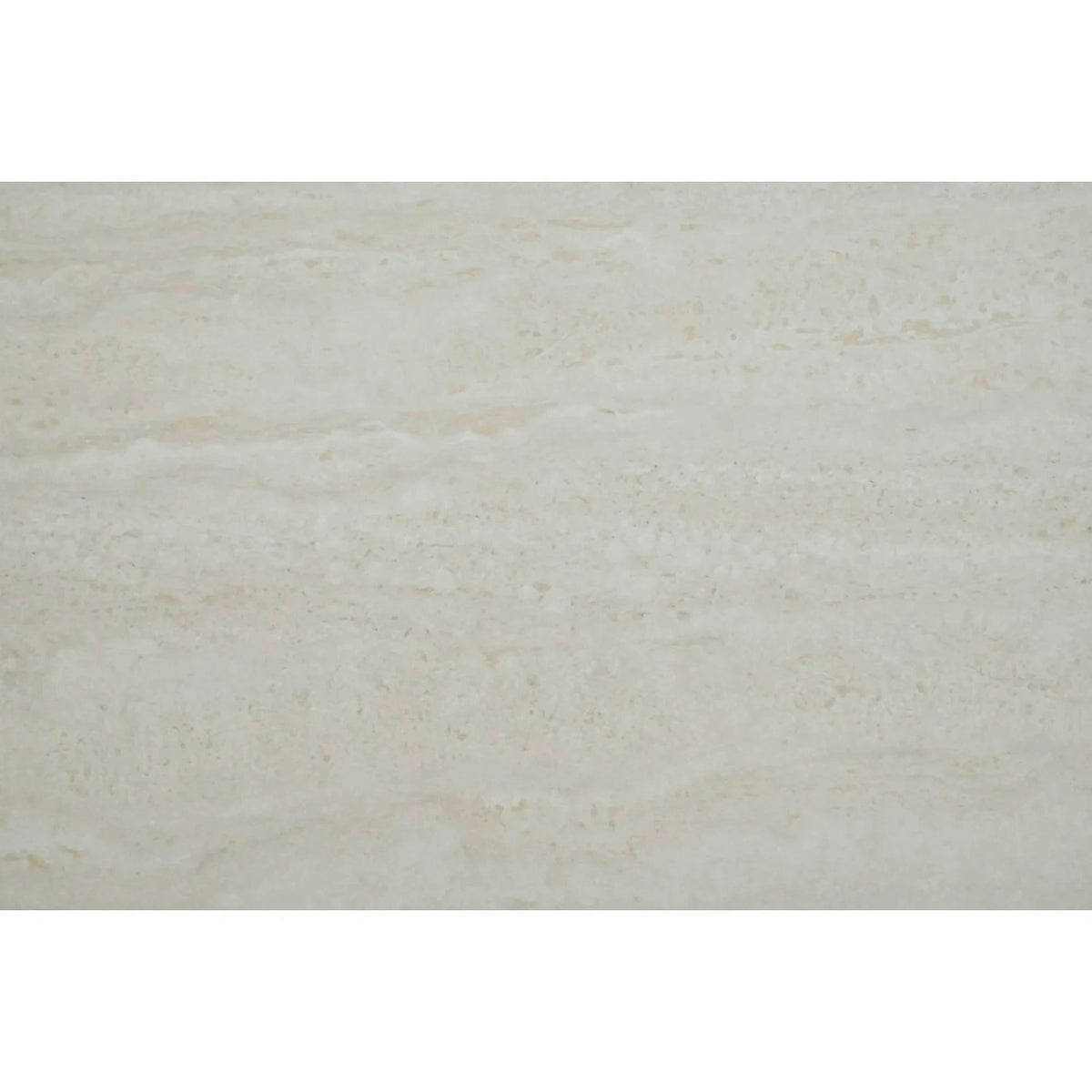 Masa extensibila ARES, bej cu efect de piatra travertin/negru, ceramica/metal, 120/150x85x76 cm