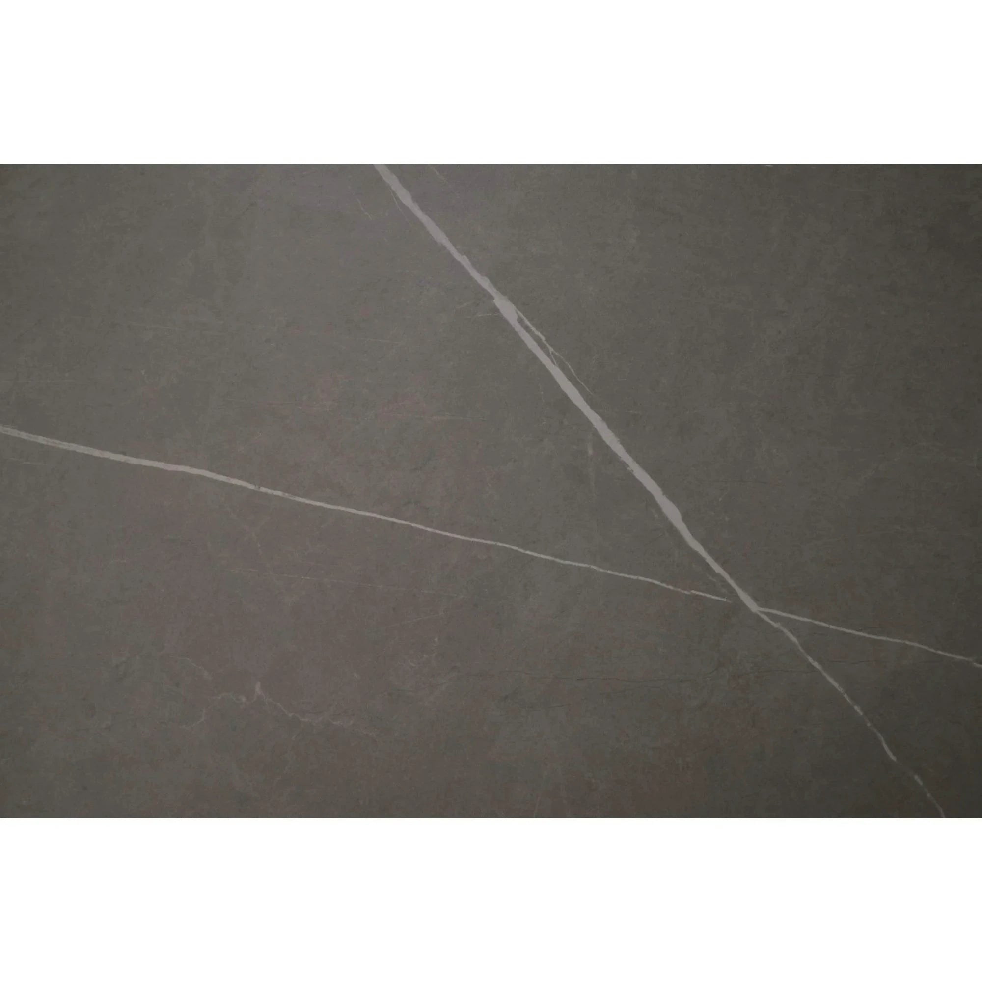 Masa extensibila ARES, gri cu efect de marmura/negru, ceramica/metal, 120/150x85x76 cm