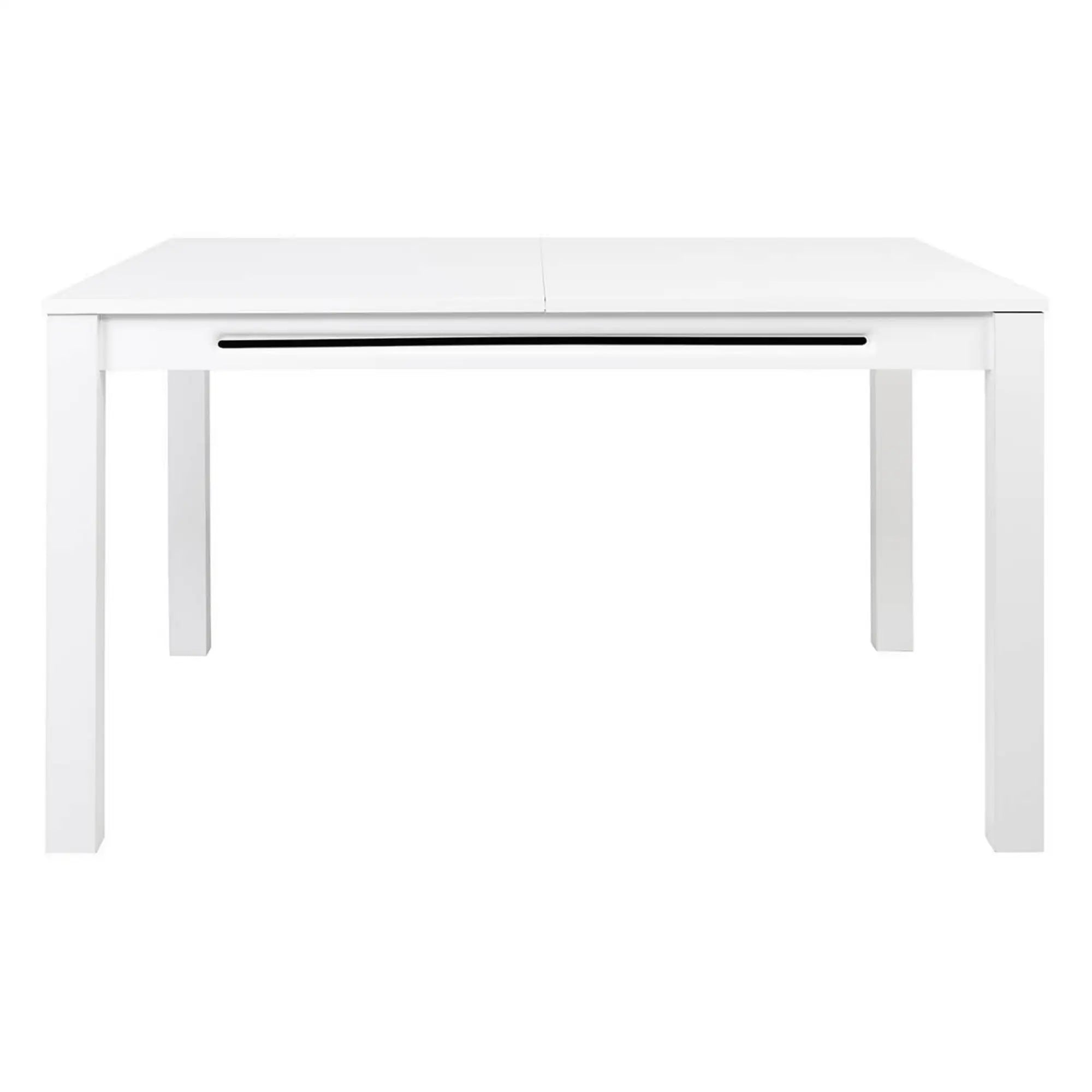 Masa extensibila ASSEN, alb, lemn, 140/190x90x76 cm