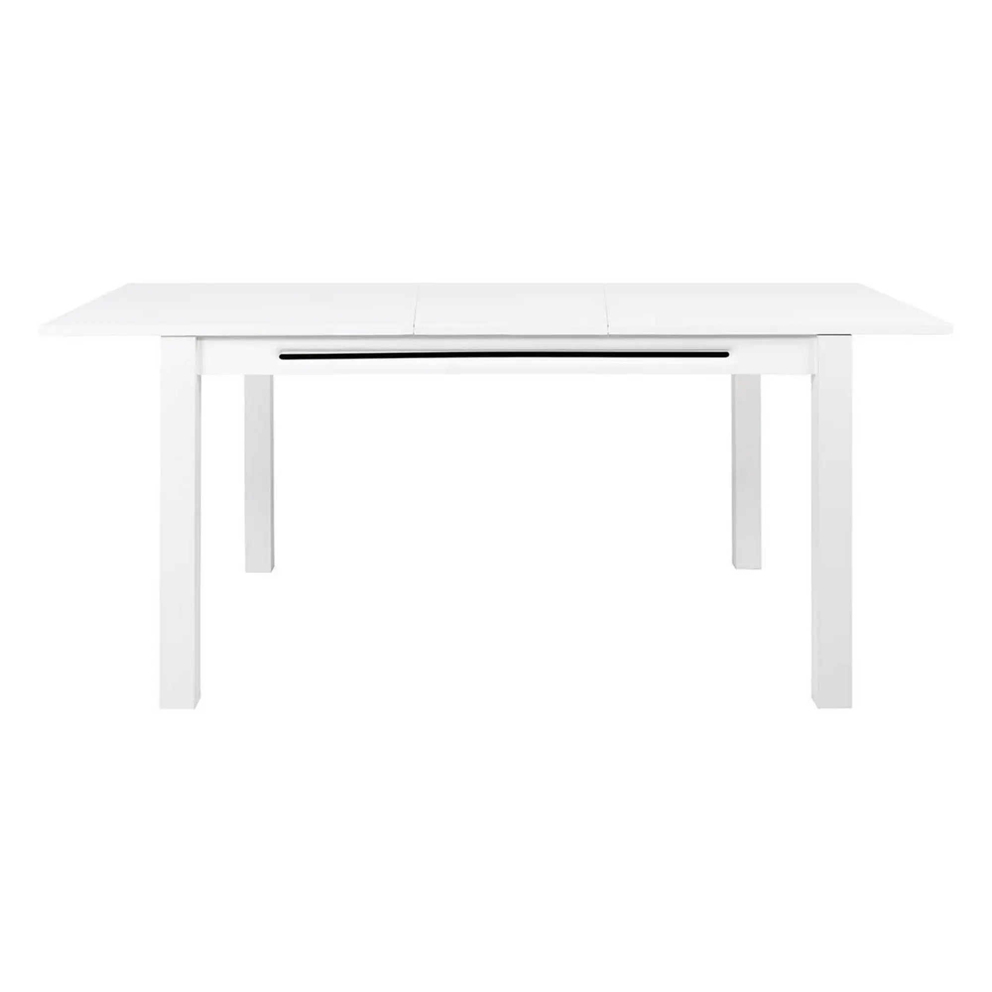 Masa extensibila ASSEN, alb, lemn, 140/190x90x76 cm