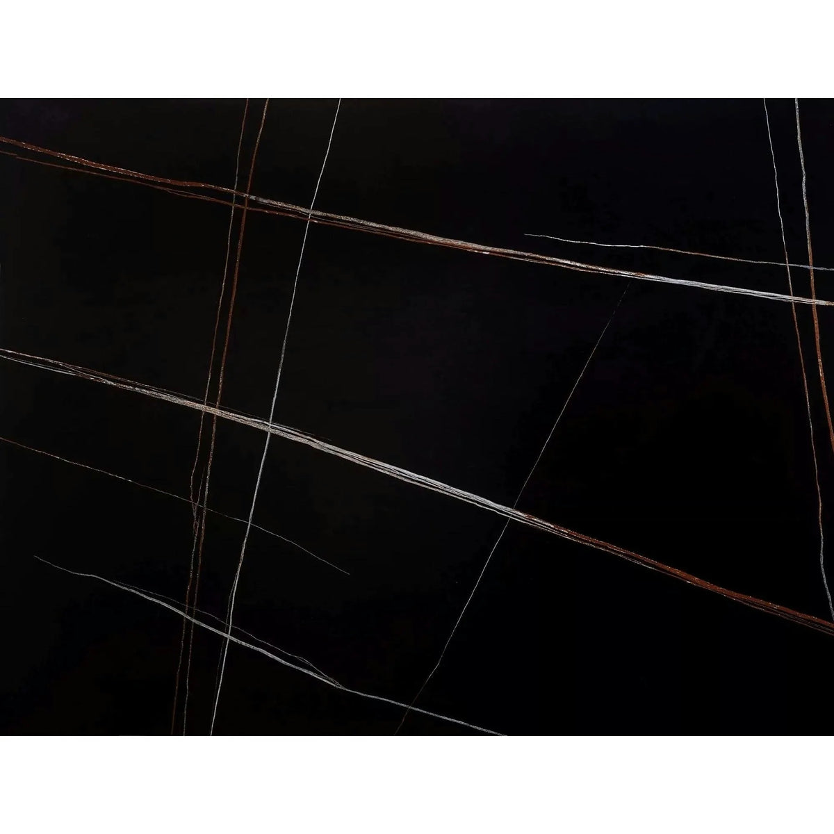 Masa extensibila BACARDI, negru mat cu efect de marmura, ceramica/metal, 160/240x90x76 cm