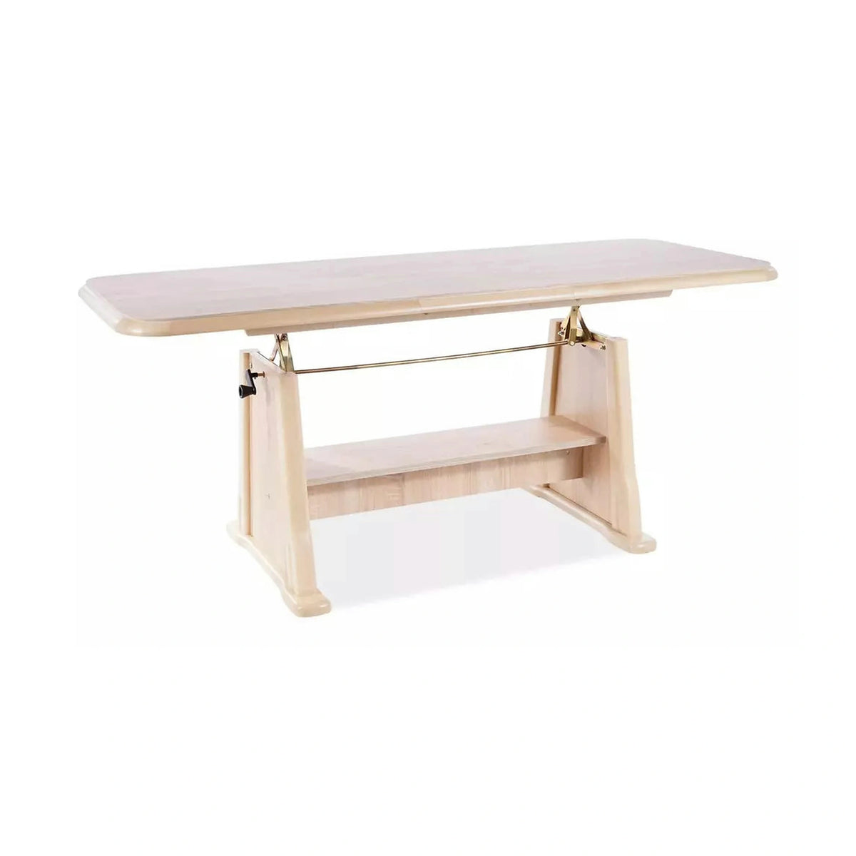 Masa extensibila BEATA, stejar sonoma, lemn de fag, 130/170x67x60/77 cm