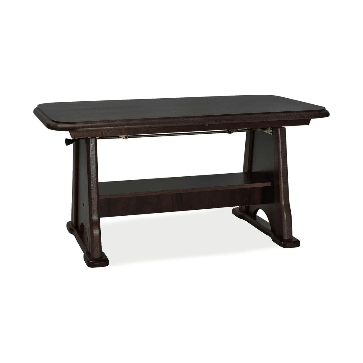 Masa extensibila BEATA, wenge, PAL/lemn, 130/170x67x60/77 cm